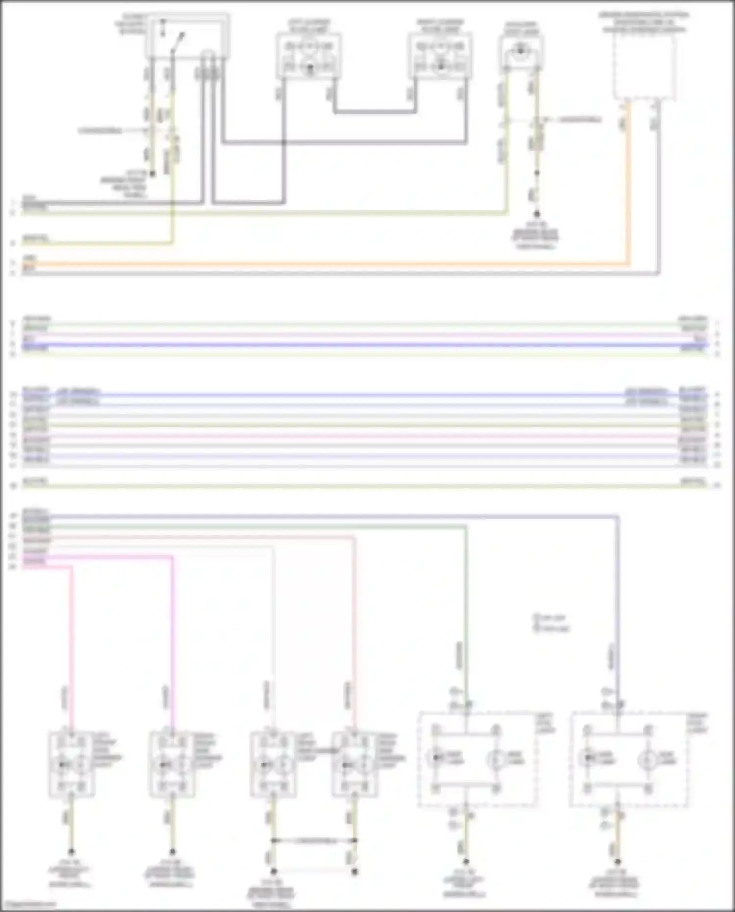 Wiring diagram blk/yel for MINI John Cooper Works Countryman II (2016-2020) (15 of 22)