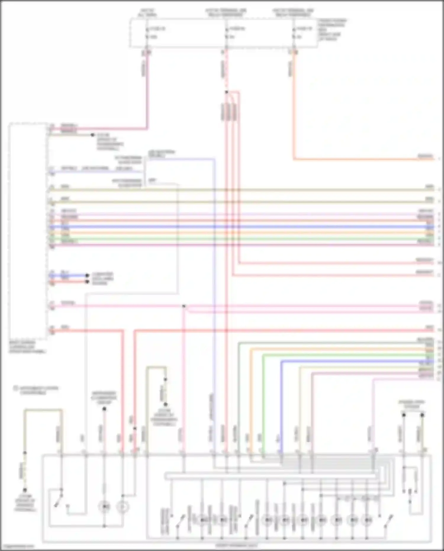 Wiring diagram computer data lines system for MINI John Cooper Works Countryman II (2016-2020) (81 of 87)