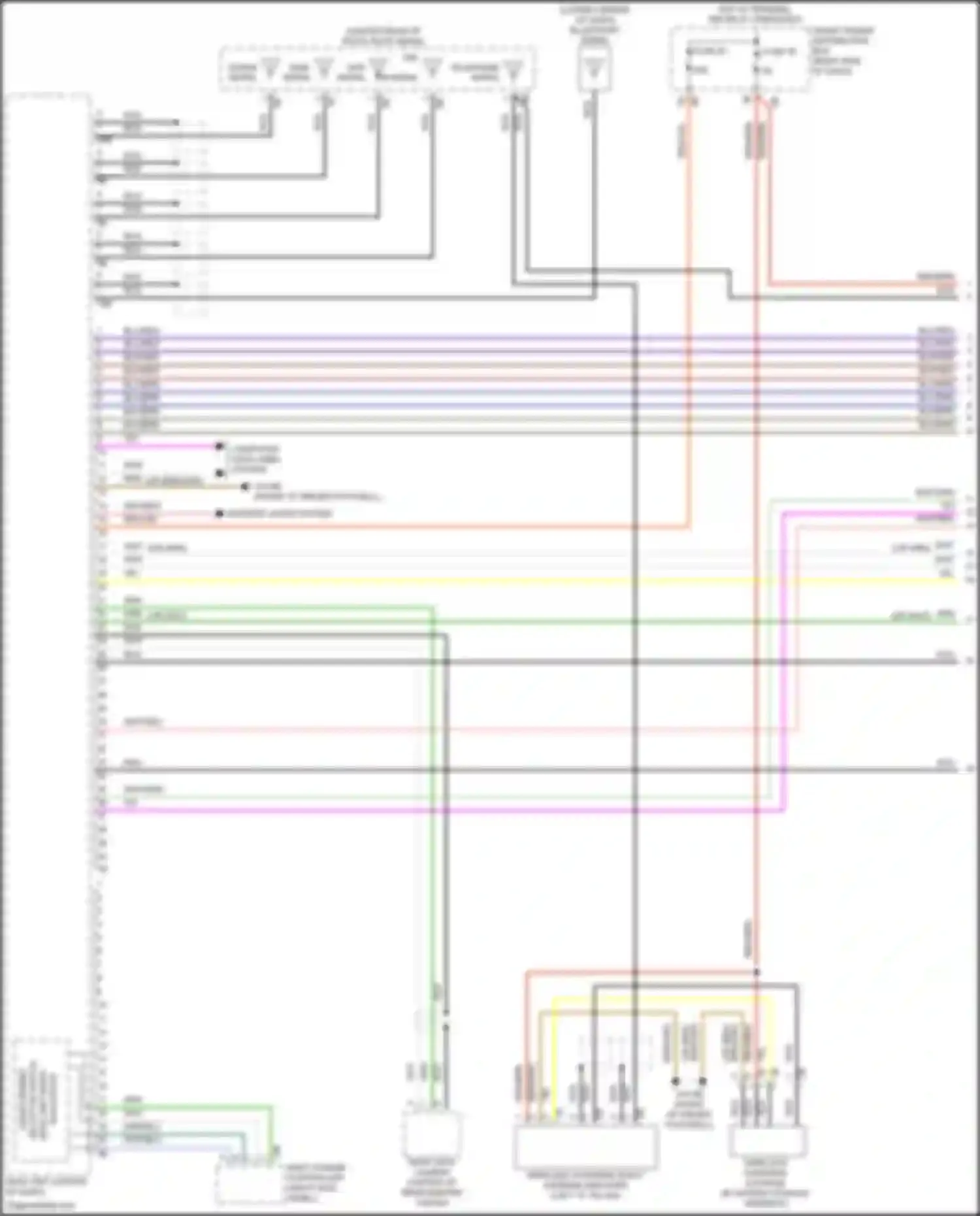 Wiring diagram gps aerial for MINI John Cooper Works Countryman II (2016-2020) (1 of 10)