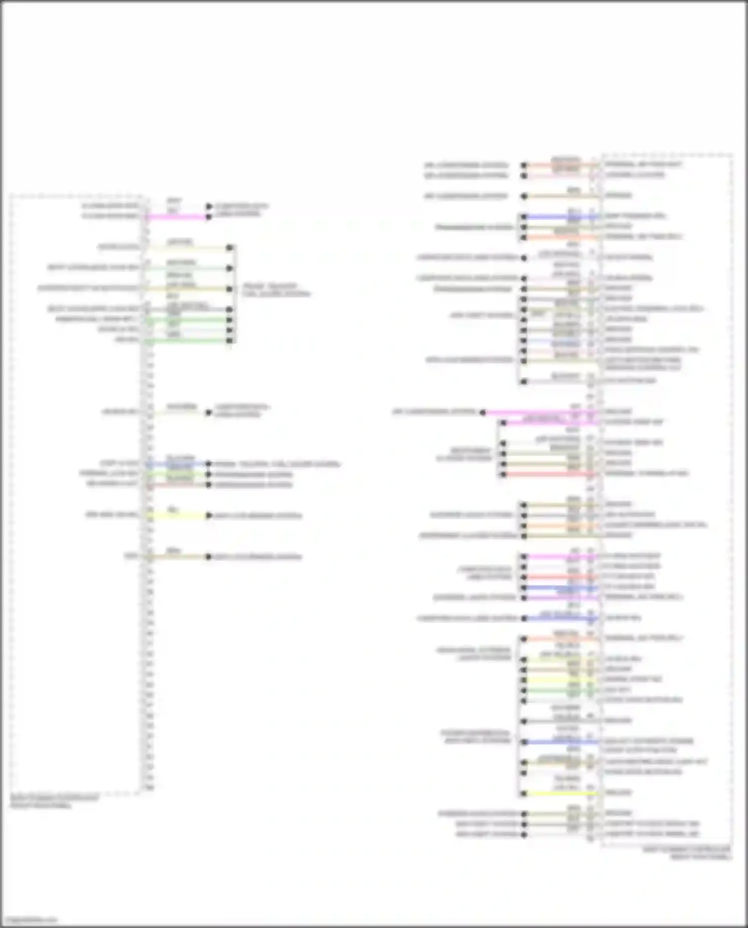 Wiring diagram sw sig for MINI John Cooper Works Countryman II (2016-2020) (1 of 3)