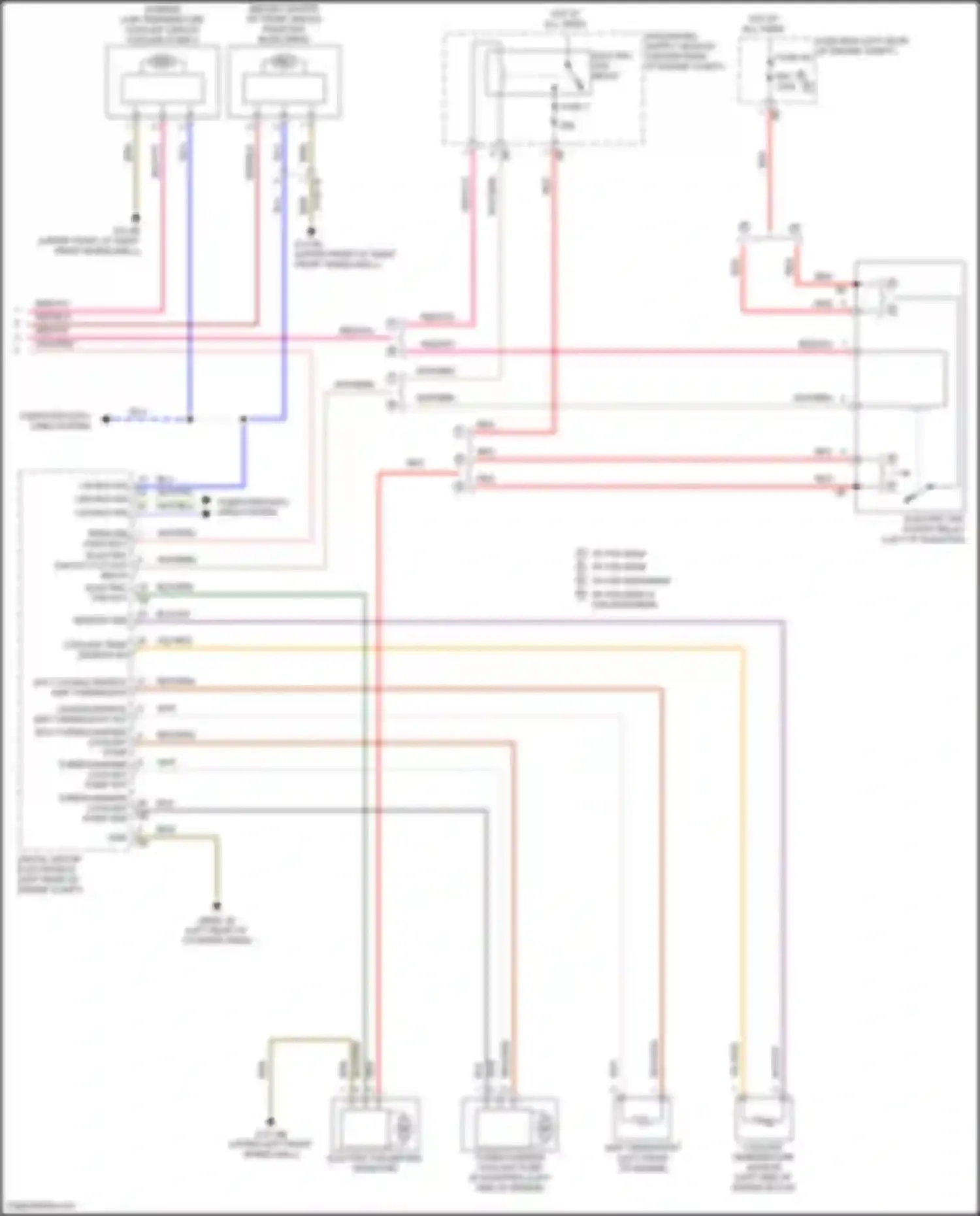 Wiring diagram turbocharger coolant pump act for MINI John Cooper Works Countryman II (2016-2020) (1 of 1)
