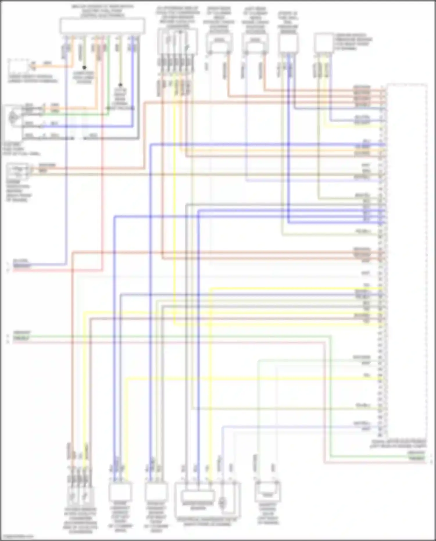 John Cooper Works Countryman MINI III (2023-2024): Wiring diagram engine performance 1.5l turbo hybrid (5 of 12)