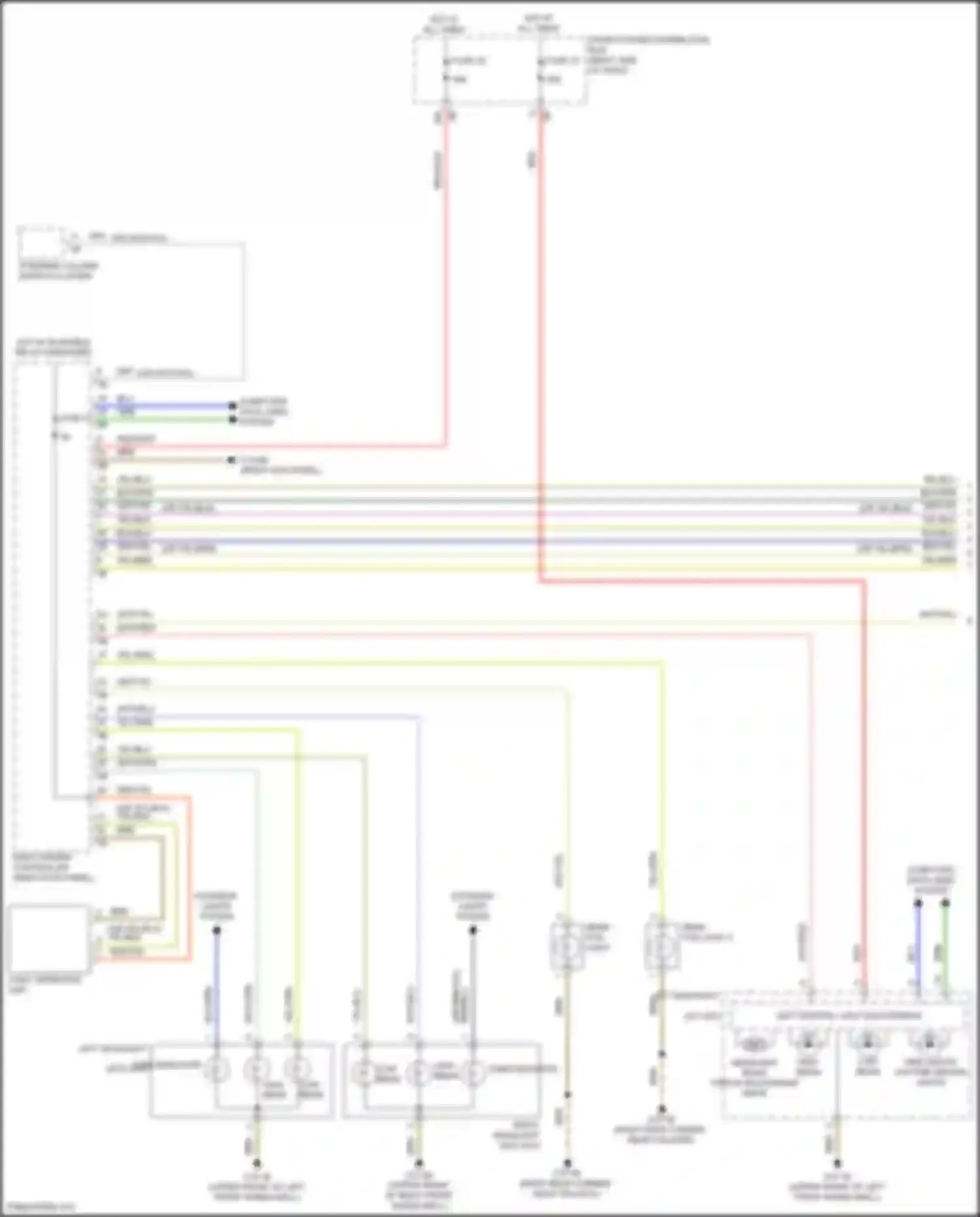 John Cooper Works Countryman MINI III (2023-2024): Headlights circuit (1 of 2)