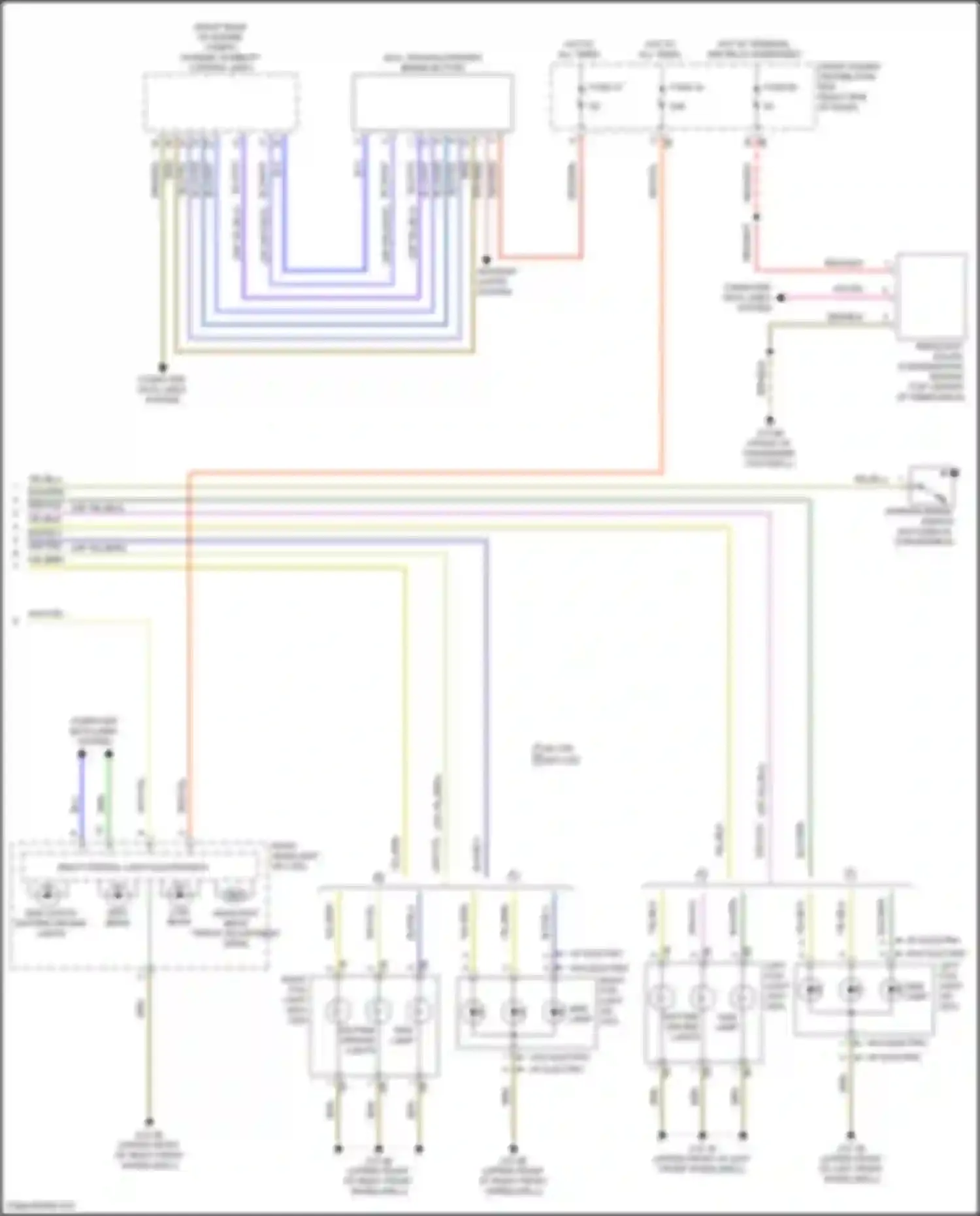 John Cooper Works Countryman MINI III (2023-2024): Headlights circuit (2 of 2)