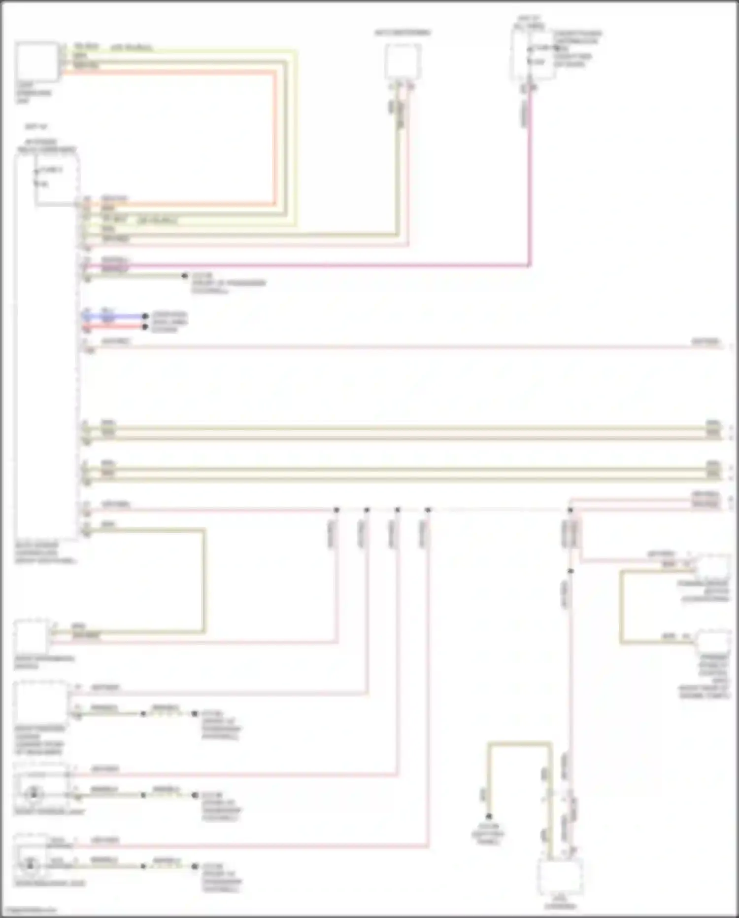 John Cooper Works Countryman MINI III (2023-2024): Instrument illumination circuit (1 of 2)