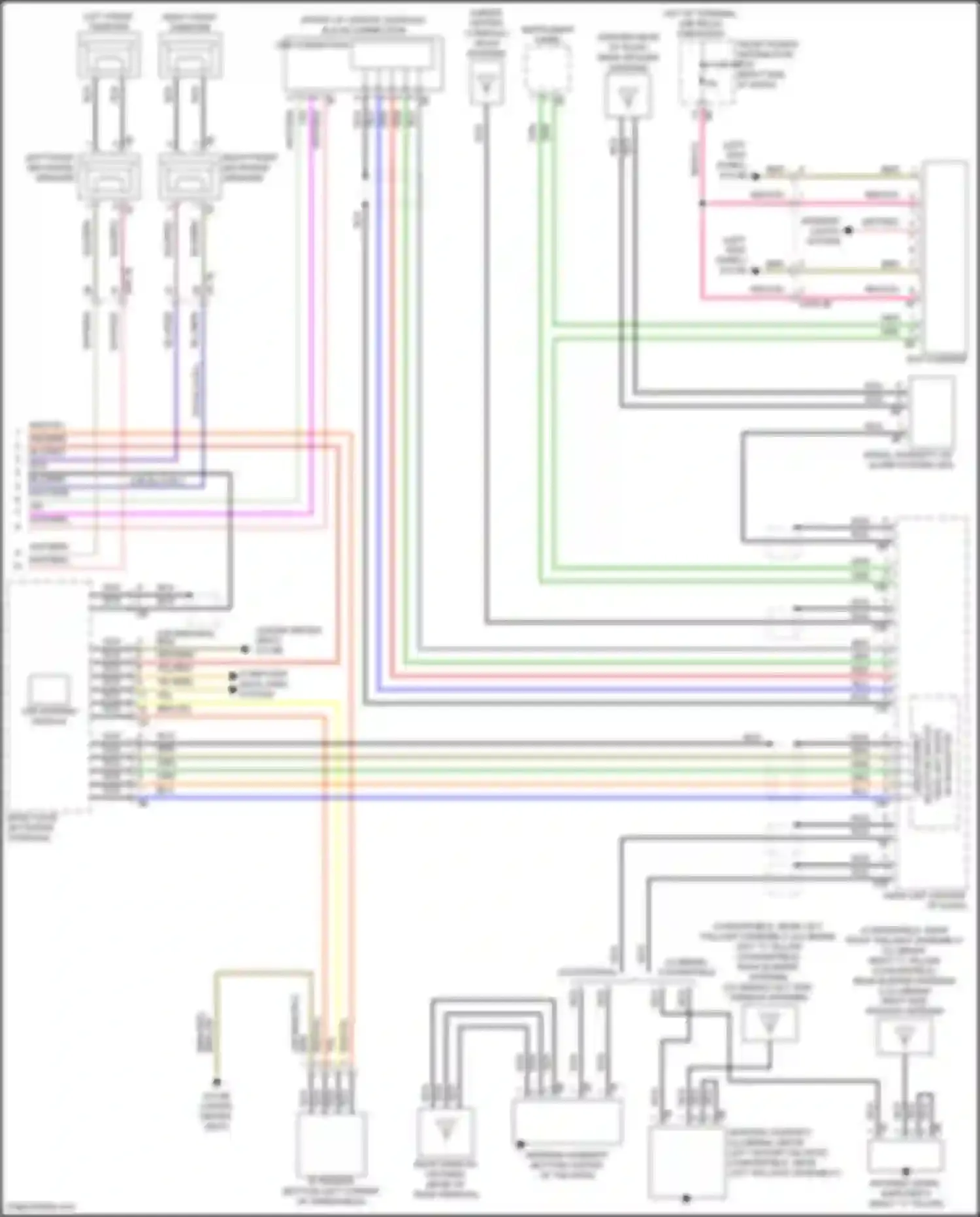John Cooper Works Countryman MINI III (2023-2024): Navigation circuit, w/ hifi radio w/o active sound design (4 of 4)