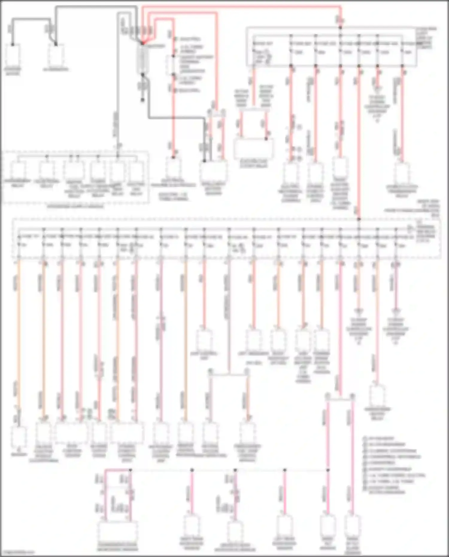 John Cooper Works Countryman MINI III (2023-2024): Power distribution circuit (1 of 4)