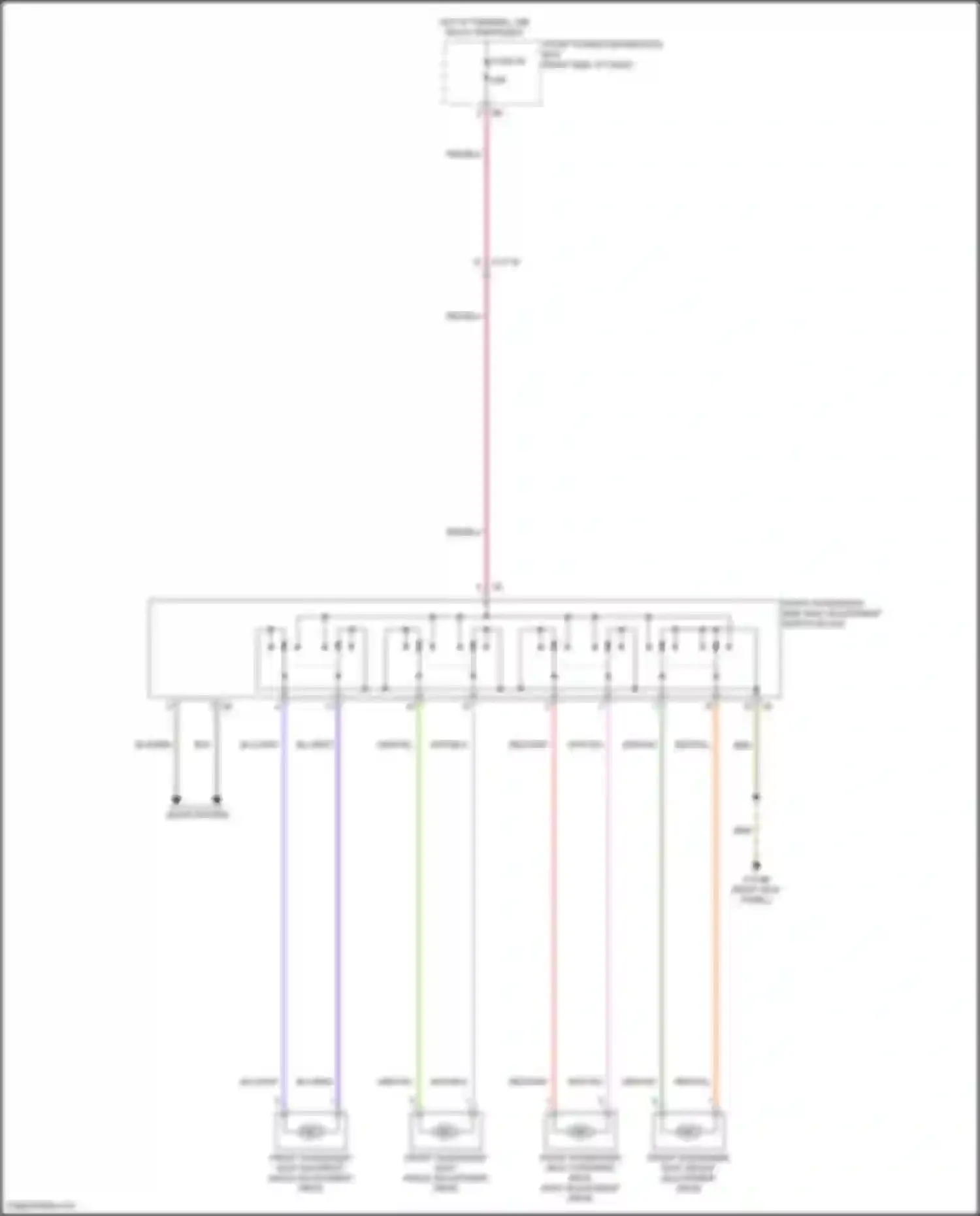 Wiring diagram blu/wht for MINI John Cooper Works Countryman III (2023-2024) (5 of 15)