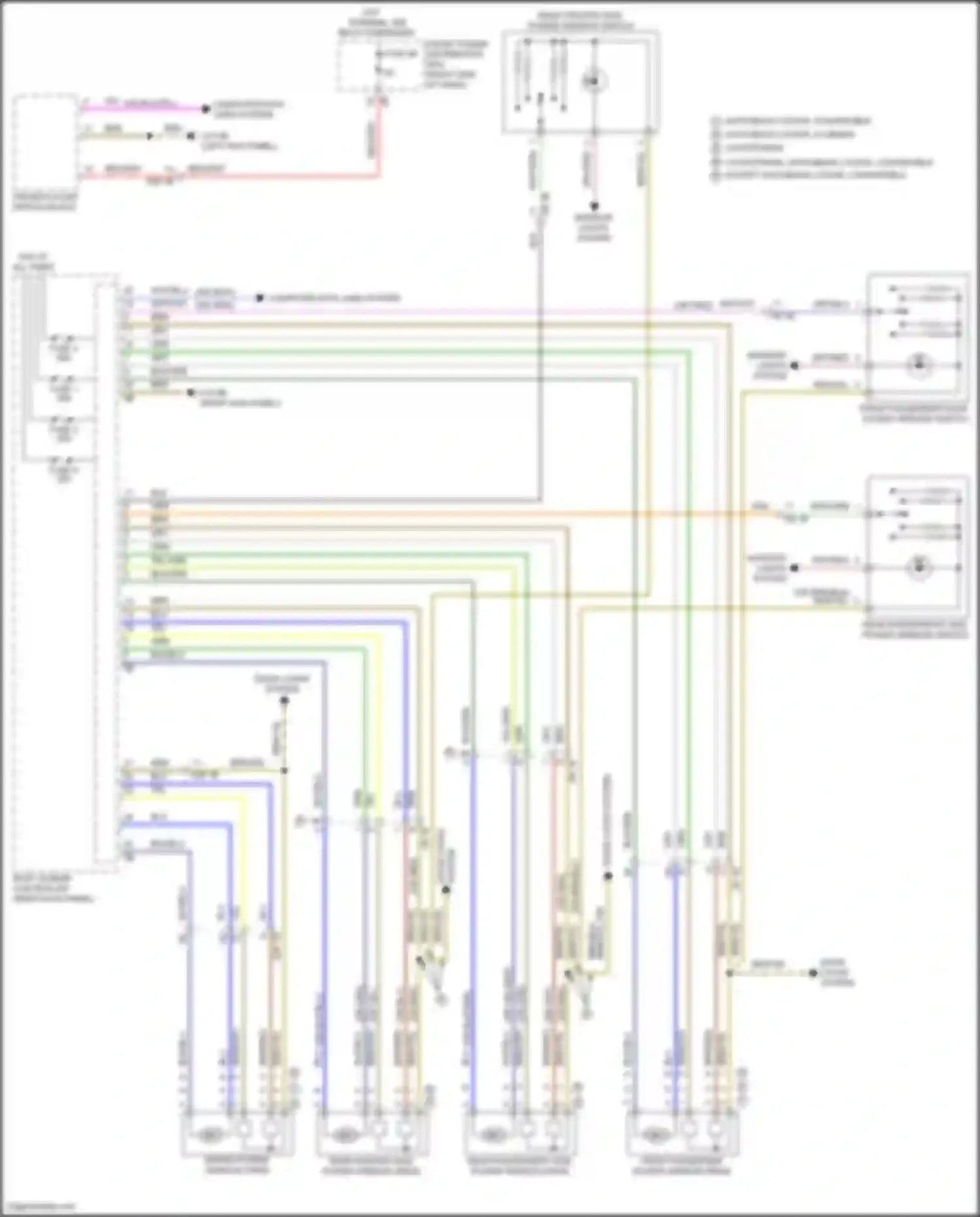 Wiring diagram body domain controller for MINI John Cooper Works Countryman III (2023-2024) (30 of 38)