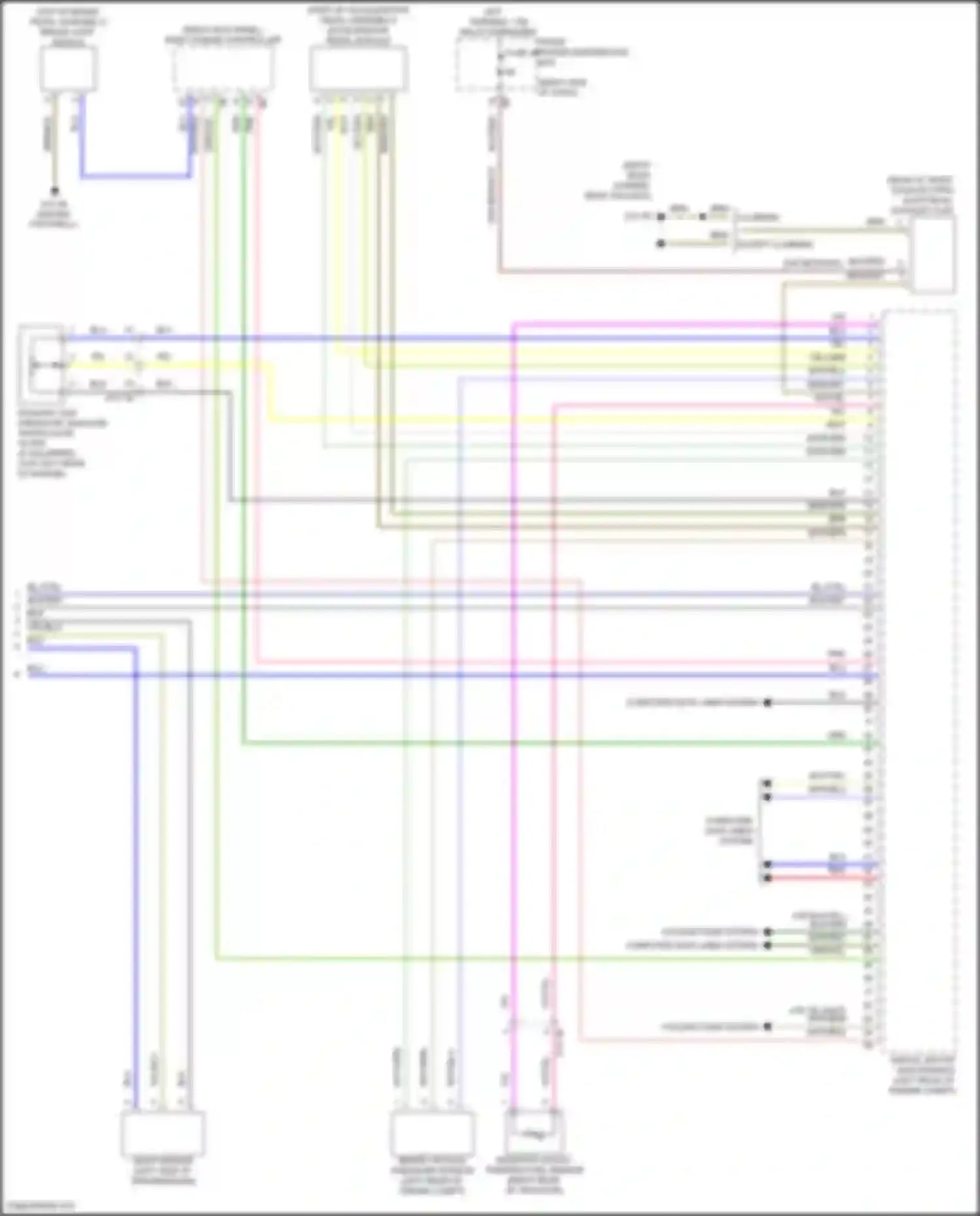 Wiring diagram cooling fans system for MINI John Cooper Works Countryman III (2023-2024) (1 of 4)