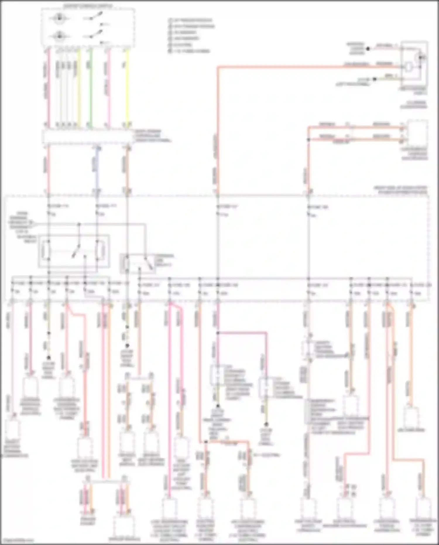 Wiring diagram electrical machine electronics for MINI John Cooper Works Countryman III (2023-2024) (7 of 8)