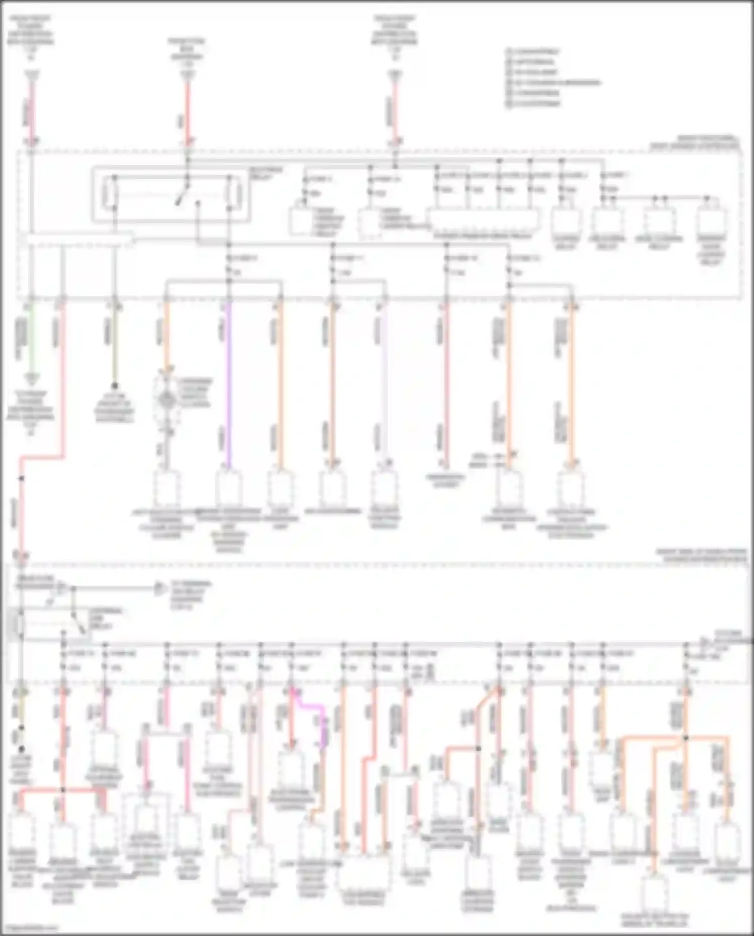 Wiring diagram electronic transmission control for MINI John Cooper Works Countryman III (2023-2024) (4 of 6)