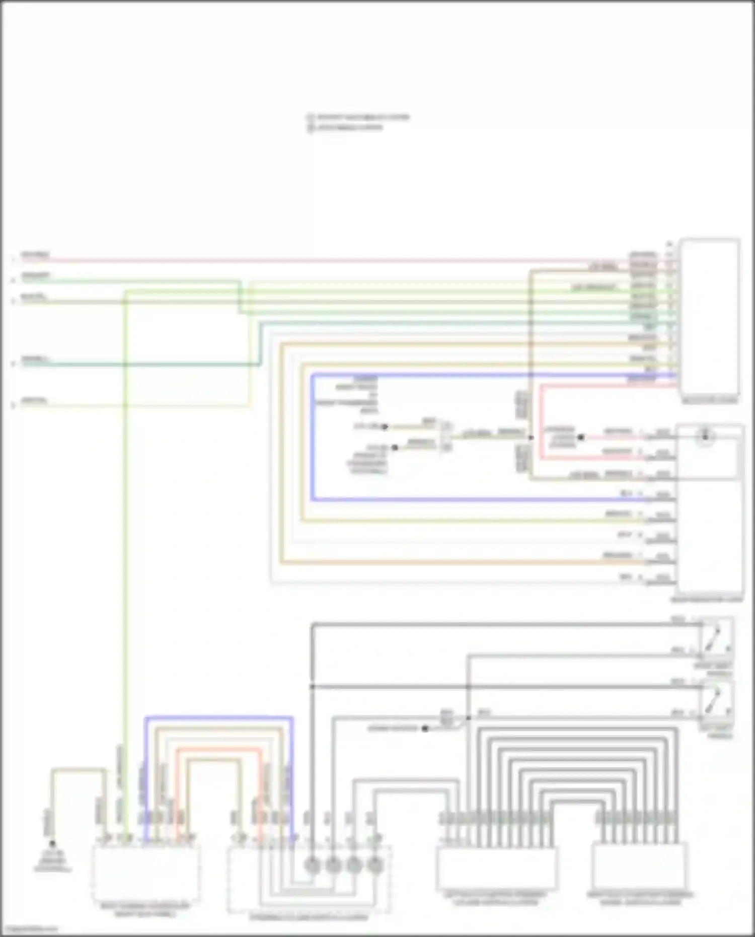 Wiring diagram gear indicator light for MINI John Cooper Works Countryman III (2023-2024) (3 of 3)