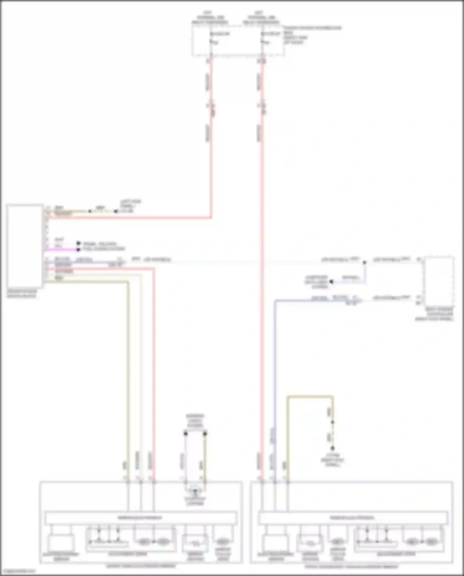 Wiring diagram mirror heating for MINI John Cooper Works Countryman III (2023-2024) (2 of 4)