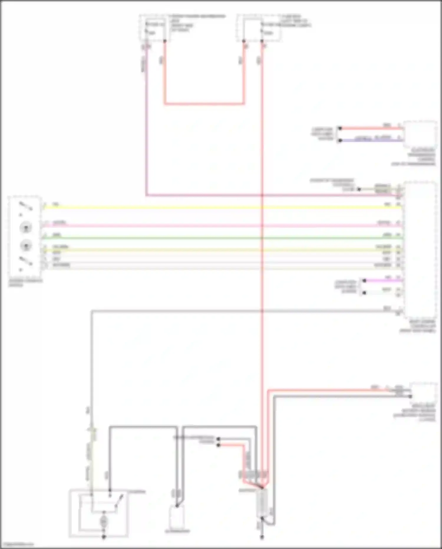 Wiring diagram red/blu for MINI John Cooper Works Countryman III (2023-2024) (9 of 27)