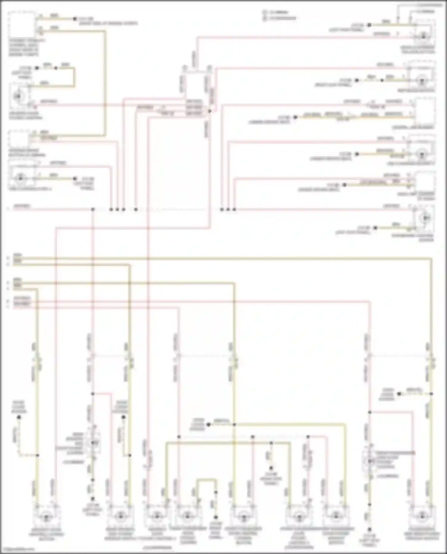 Wiring diagram refueling button for MINI John Cooper Works Countryman III (2023-2024) (2 of 3)