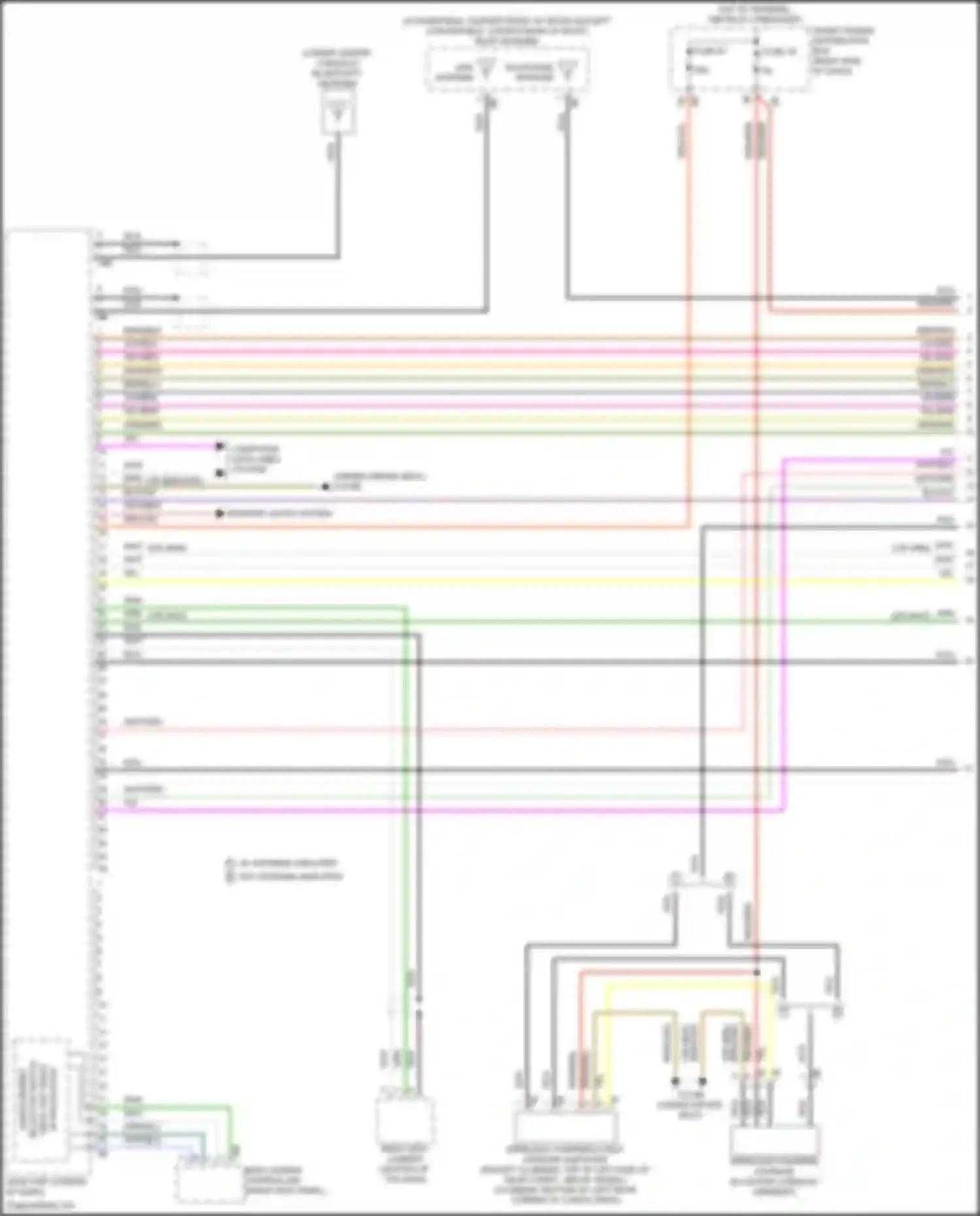 Wiring diagram vio/brn for MINI John Cooper Works Countryman III (2023-2024) (3 of 20)