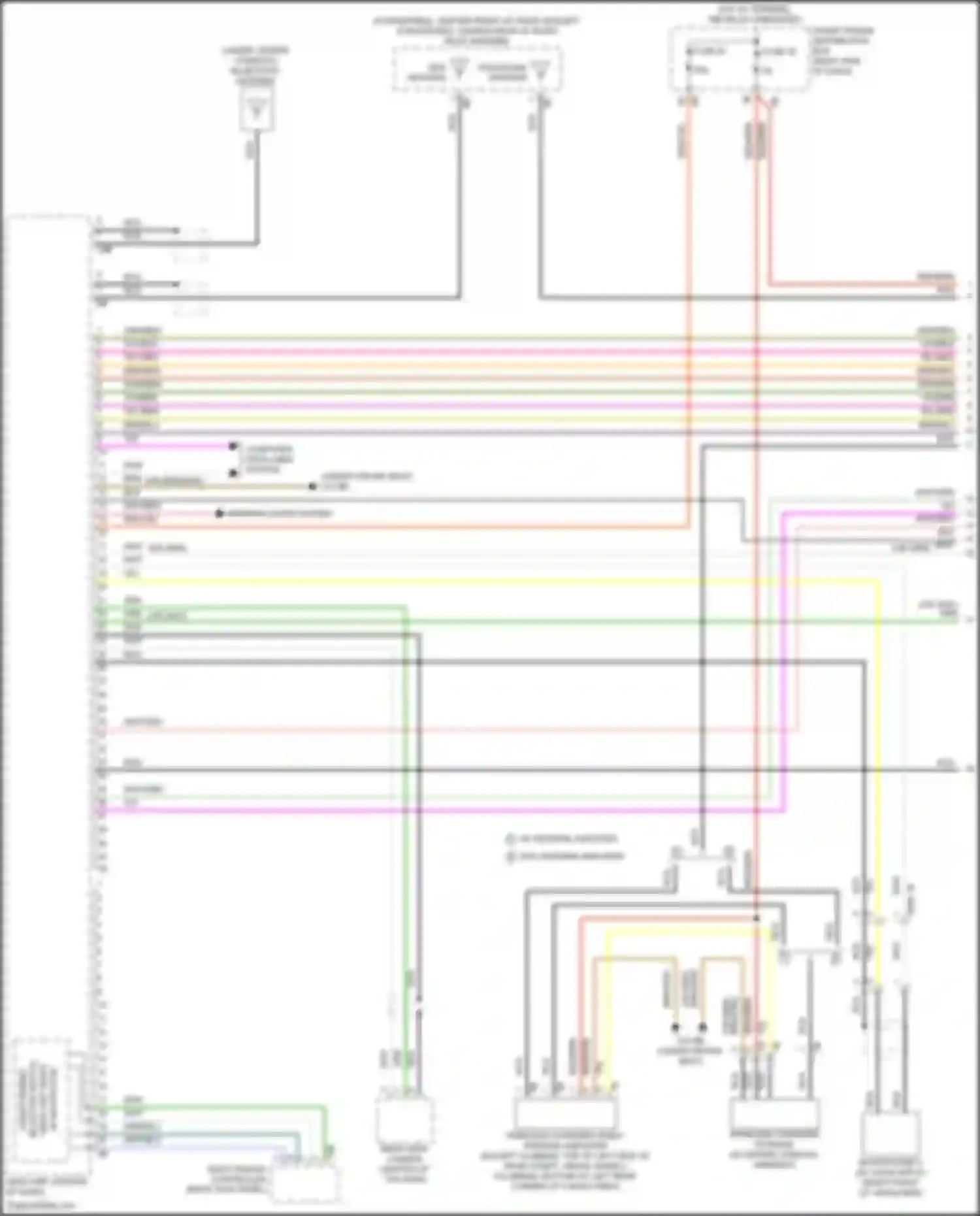 Wiring diagram w/ antenna amplifier for MINI John Cooper Works Countryman III (2023-2024) (4 of 8)
