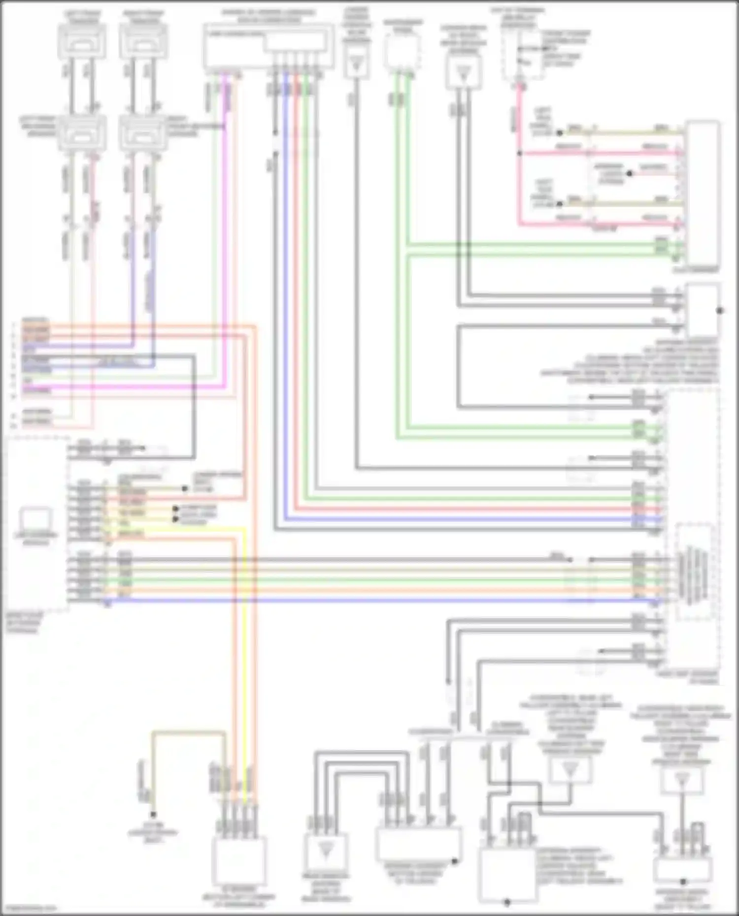 Wiring diagram wlan antenna for MINI John Cooper Works Countryman III (2023-2024) (1 of 8)