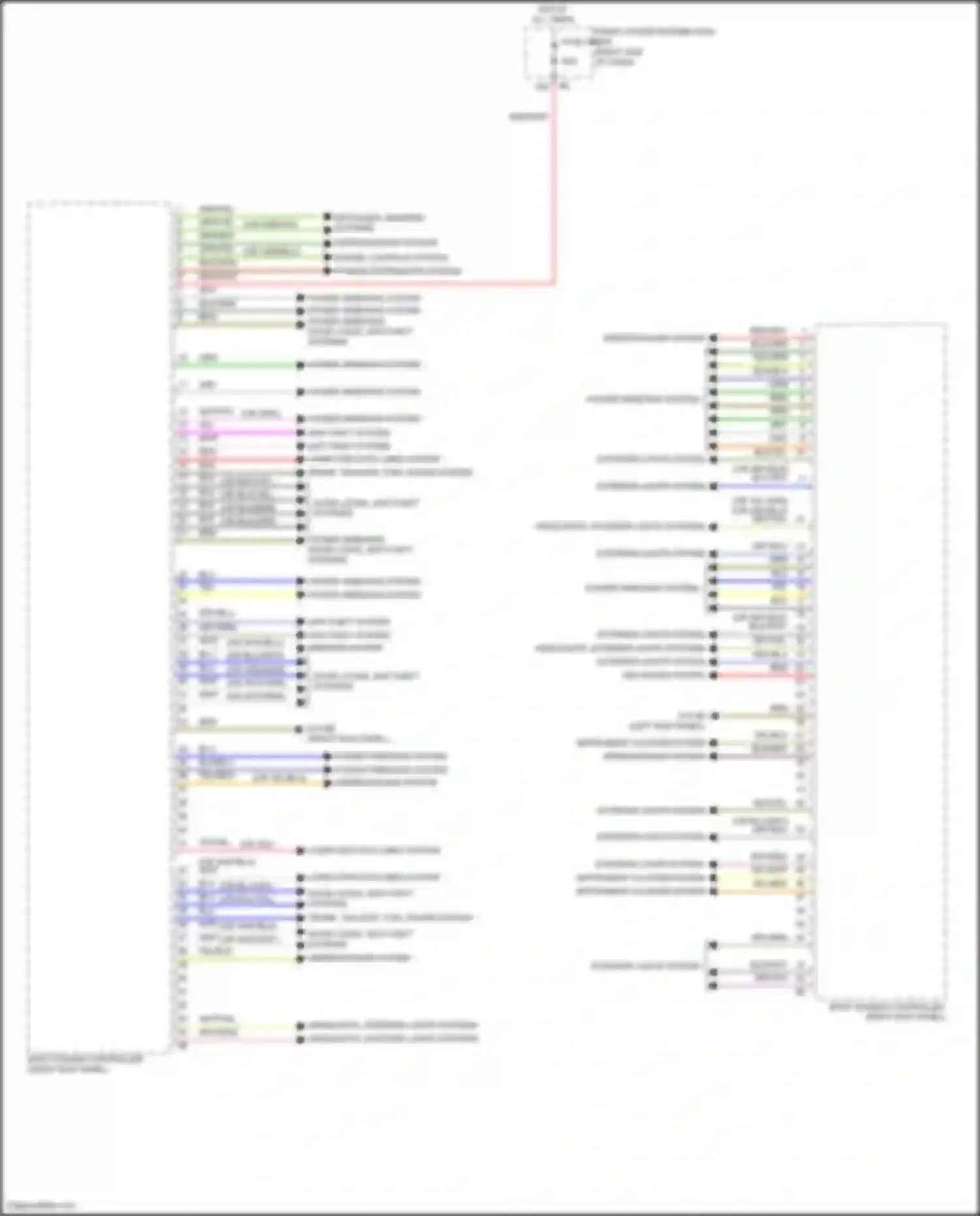 Wiring diagram yel/blu for MINI John Cooper Works Countryman III (2023-2024) (4 of 31)