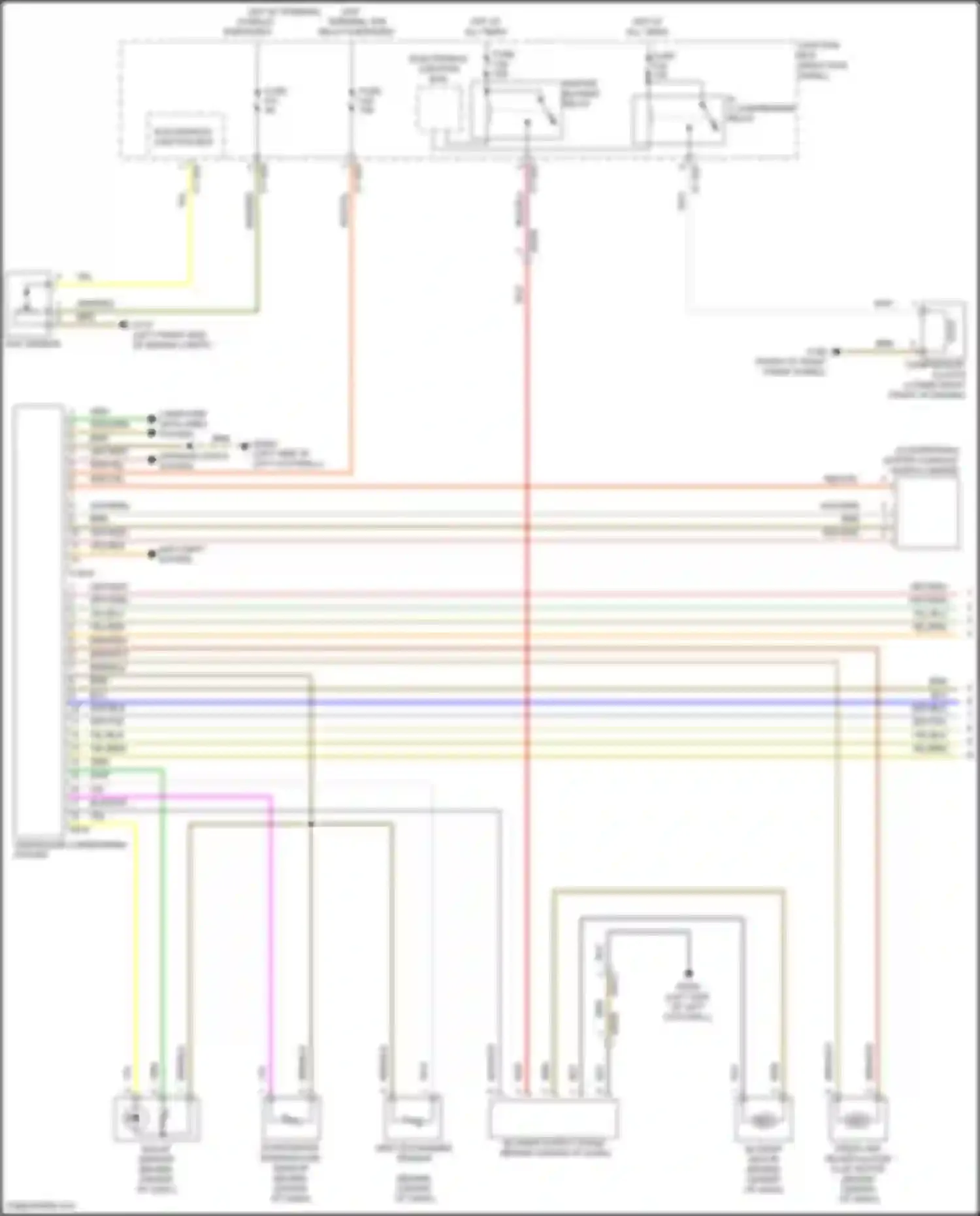 John Cooper Works MINI II facelift (2010-2013): Automatic a/c circuit (1 of 2)