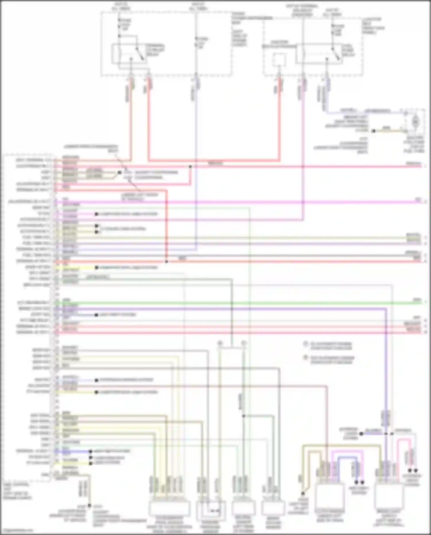 John Cooper Works MINI II facelift (2010-2013): Wiring diagram engine performance 1.6l turbo, except jcw (1 of 4)