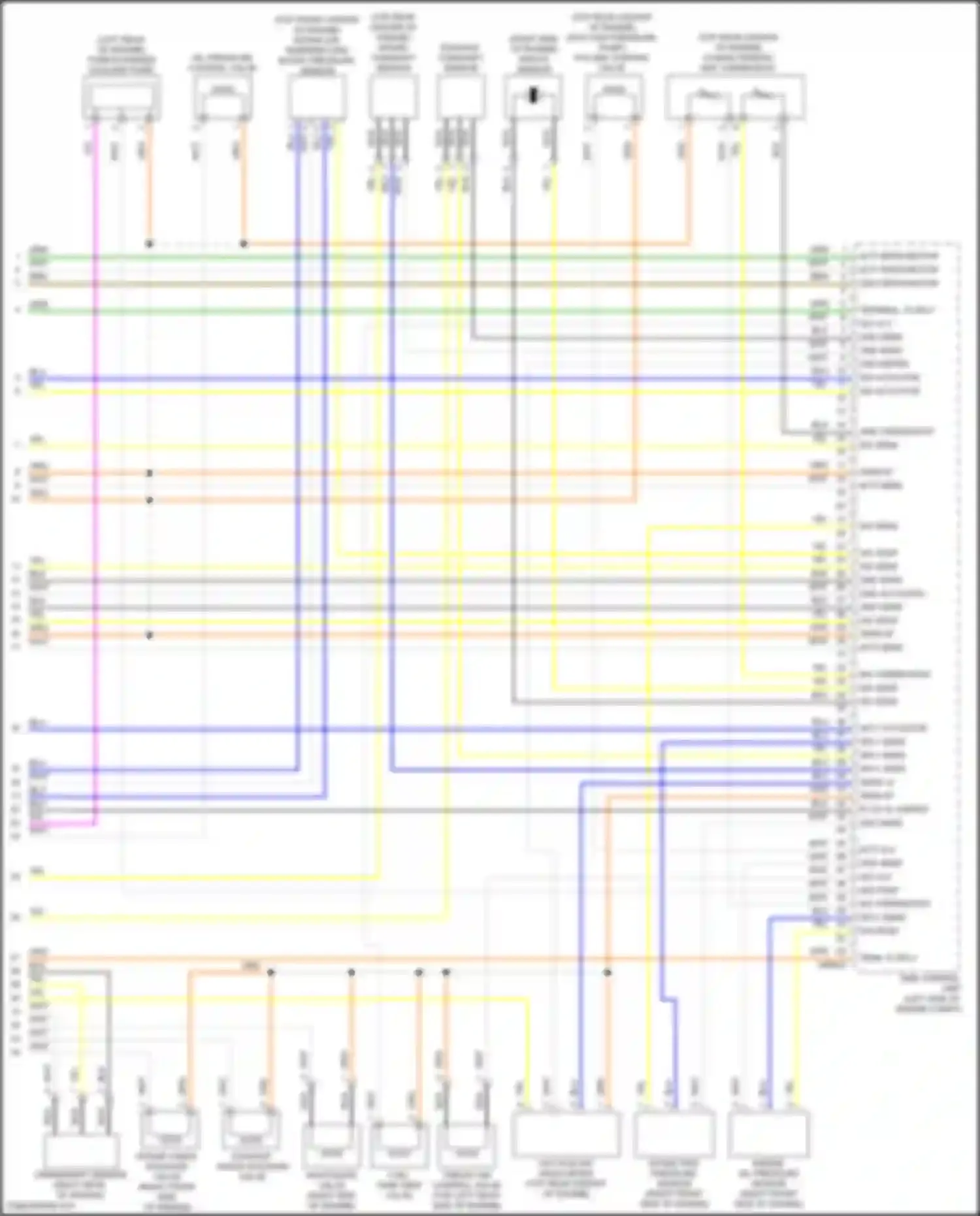 John Cooper Works MINI II facelift (2010-2013): Wiring diagram engine performance 1.6l turbo, except jcw (4 of 4)
