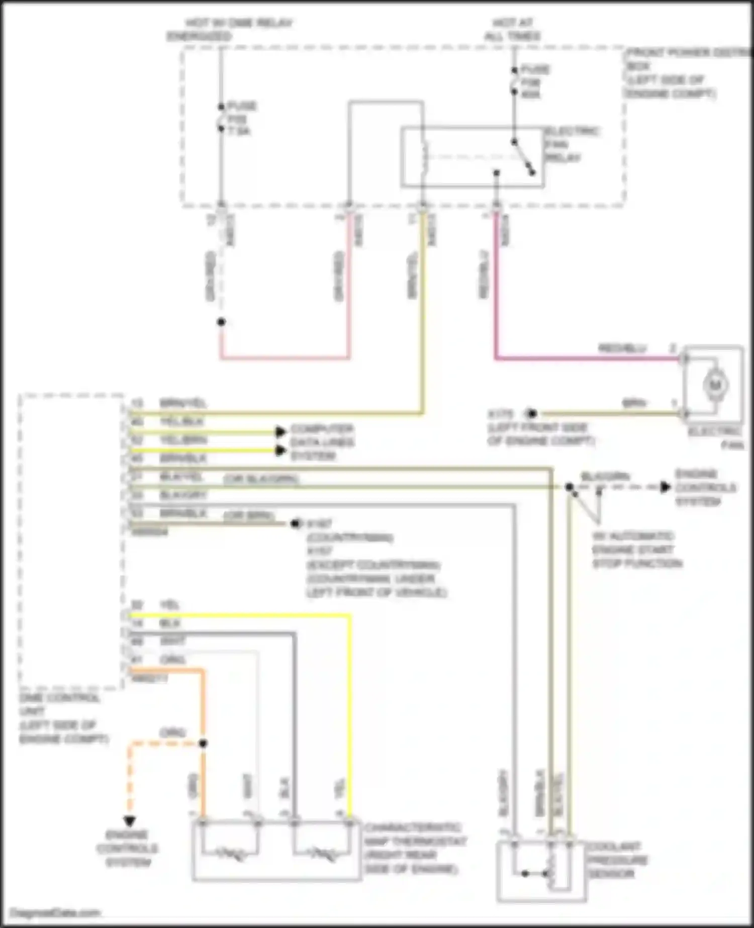 Wiring diagram blk for MINI John Cooper Works II facelift (2010-2013) (61 of 70)