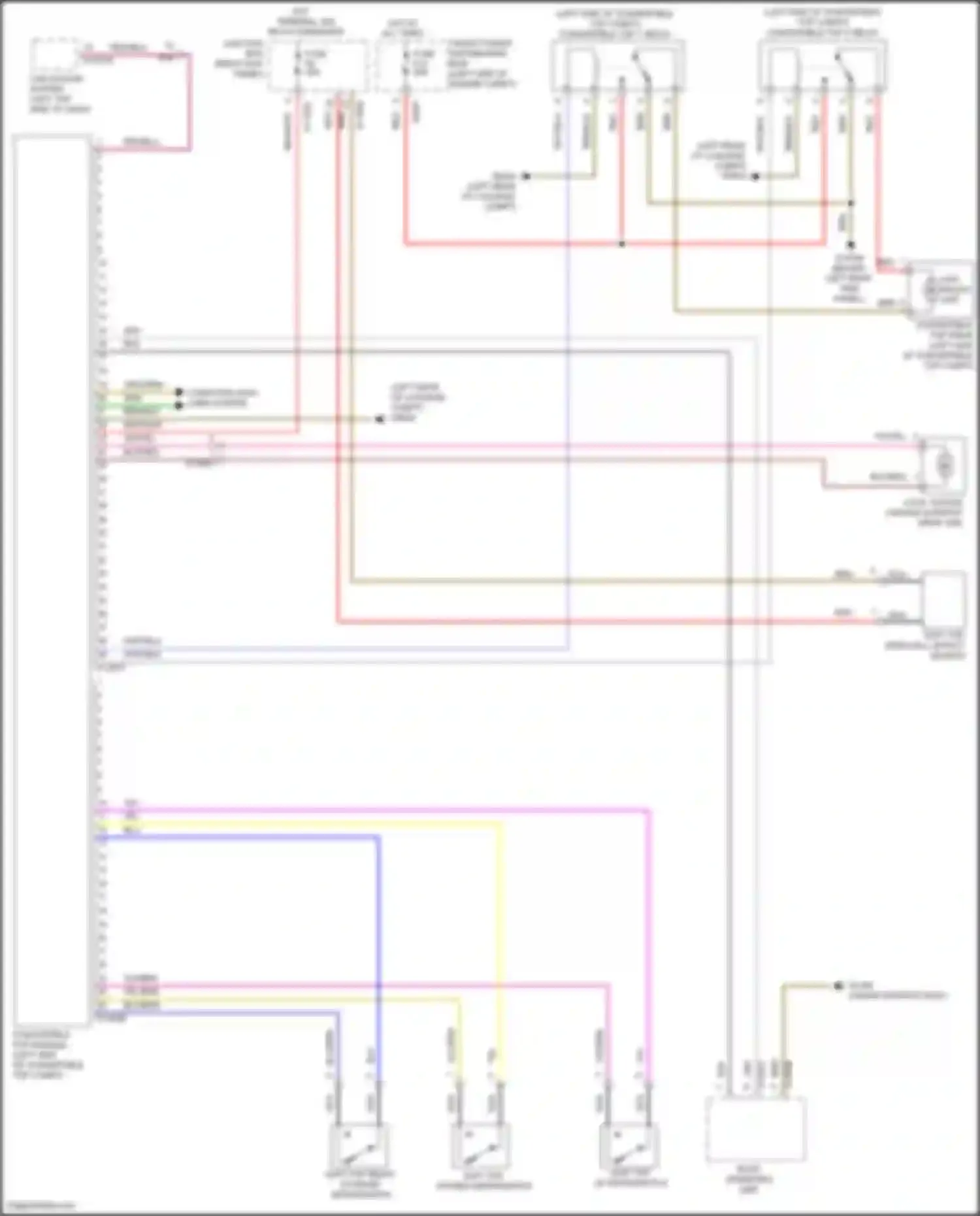 Wiring diagram blk/red for MINI John Cooper Works II facelift (2010-2013) (1 of 25)