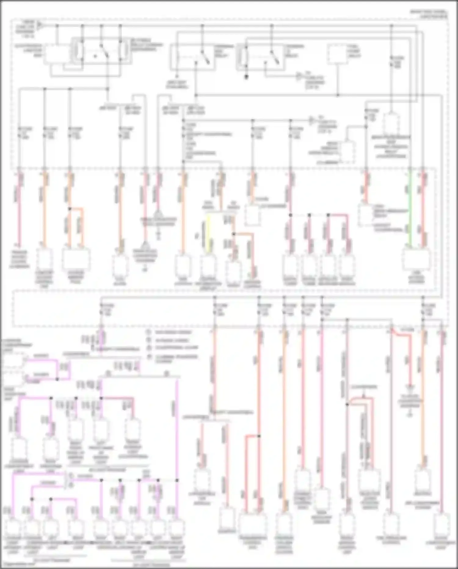 Wiring diagram electronics junction box for MINI John Cooper Works II facelift (2010-2013) (6 of 15)