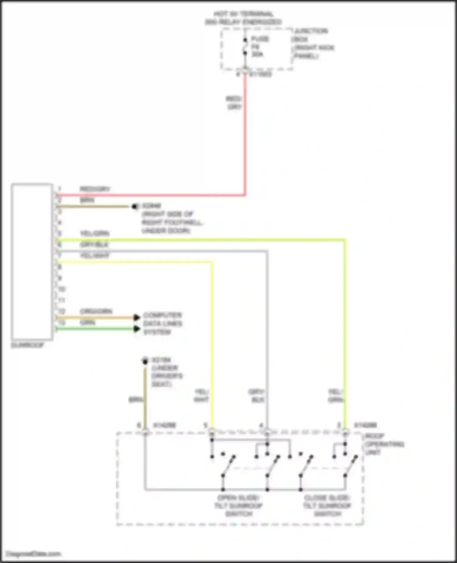 Wiring diagram wht for MINI John Cooper Works II facelift (2010-2013) (19 of 74)