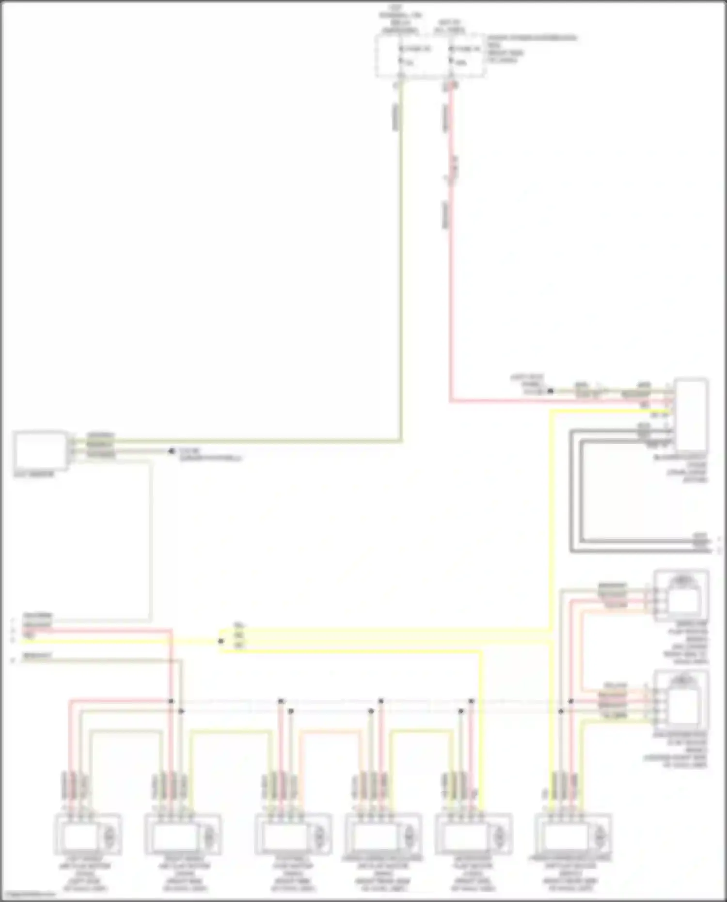 Wiring diagram auc sensor for MINI John Cooper Works III facelift 2 (2021-2024) (1 of 3)