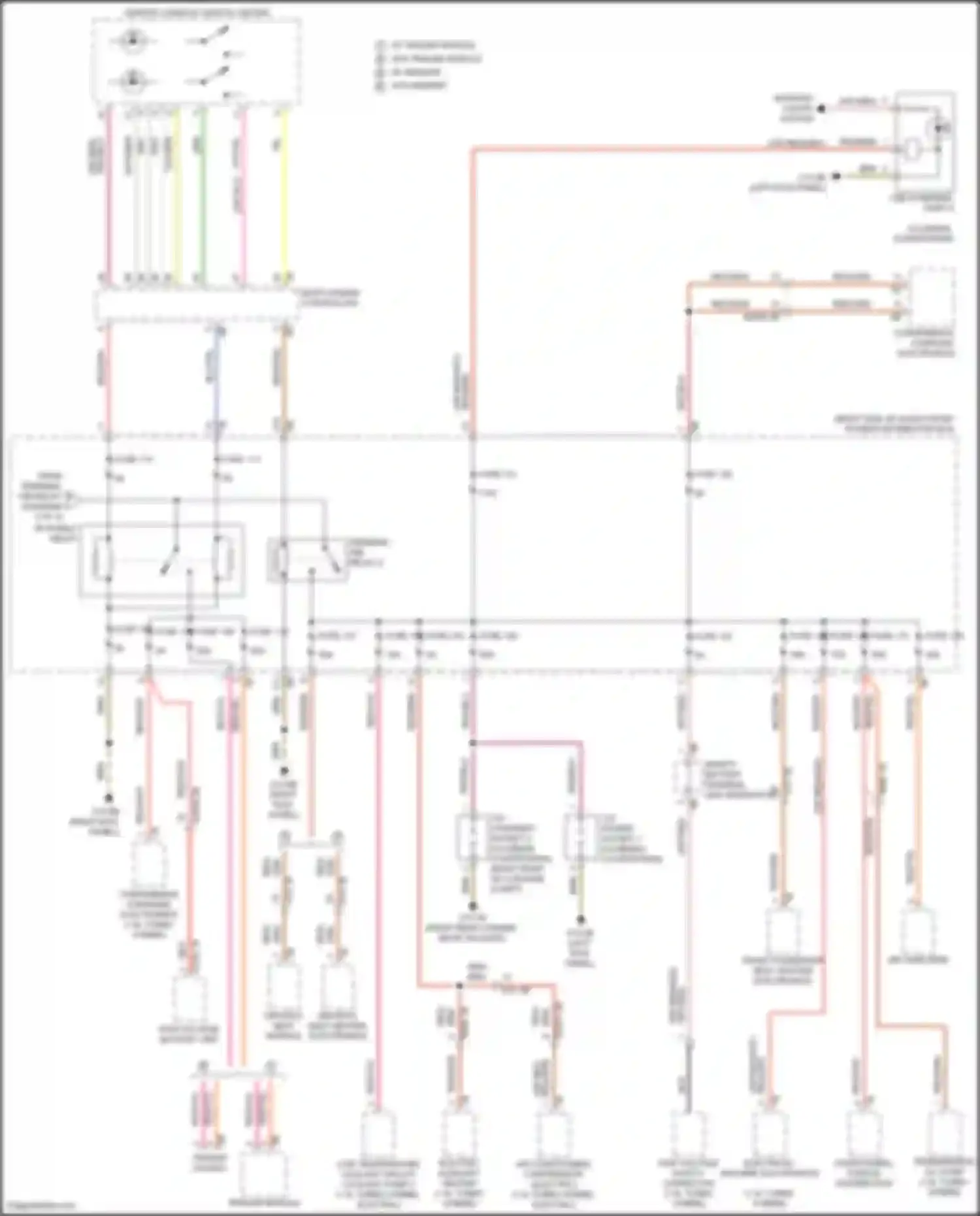 Wiring diagram body domain controller for MINI John Cooper Works III facelift 2 (2021-2024) (9 of 41)