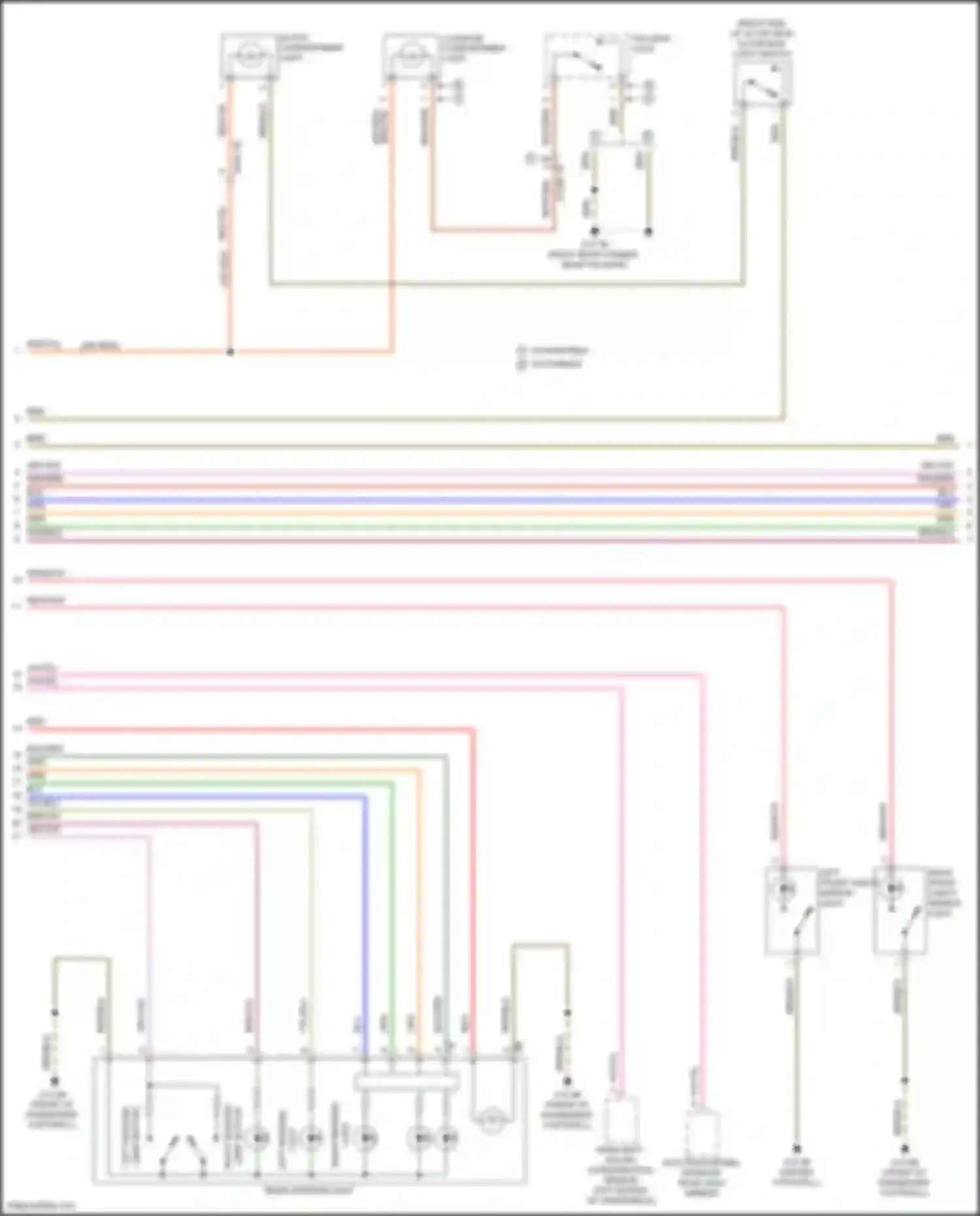 Wiring diagram org/ for MINI John Cooper Works III facelift 2 (2021-2024) (12 of 52)