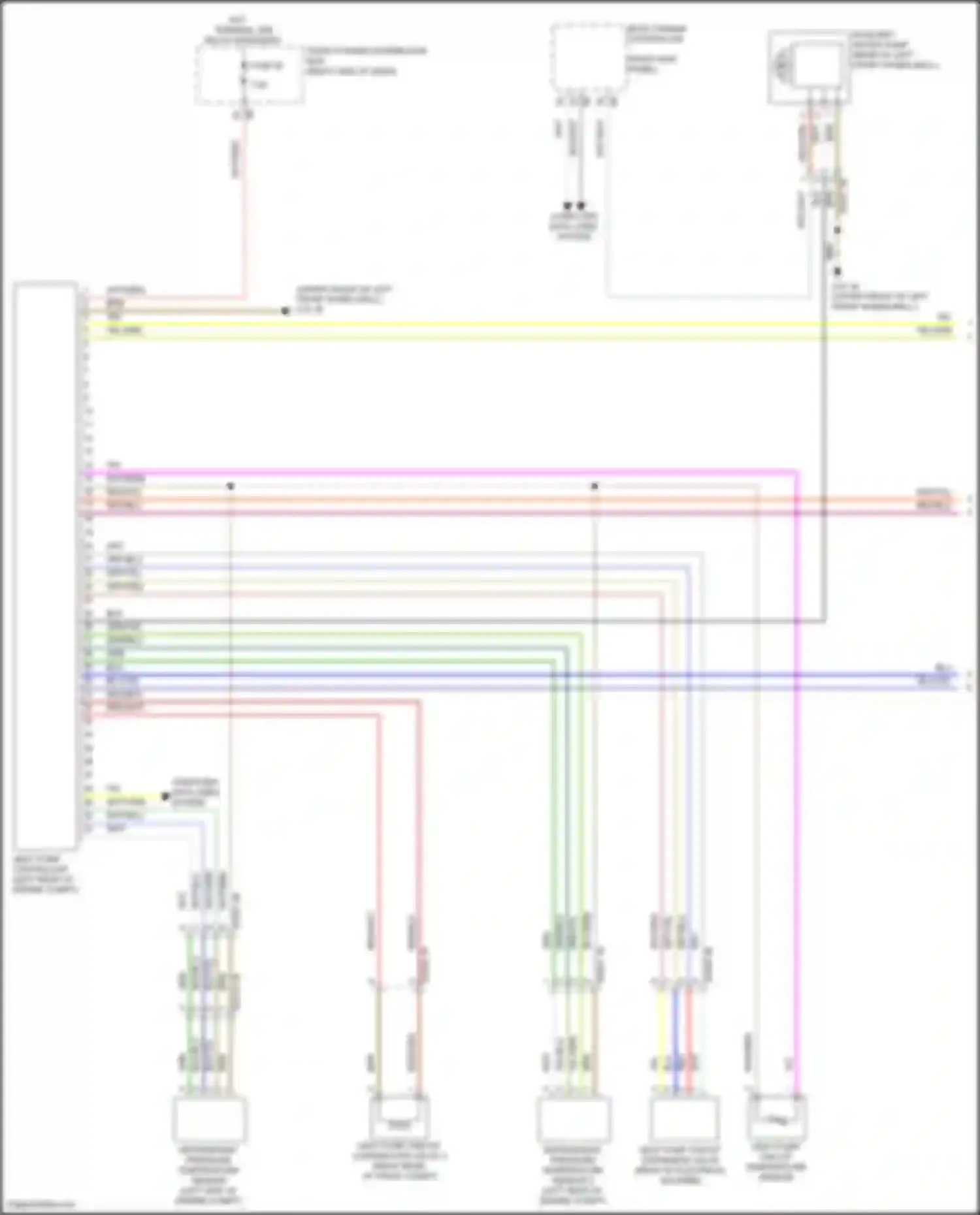 Wiring diagram refrigerant pressure temperature sensor 2 for MINI John Cooper Works III facelift 2 (2021-2024) (1 of 1)