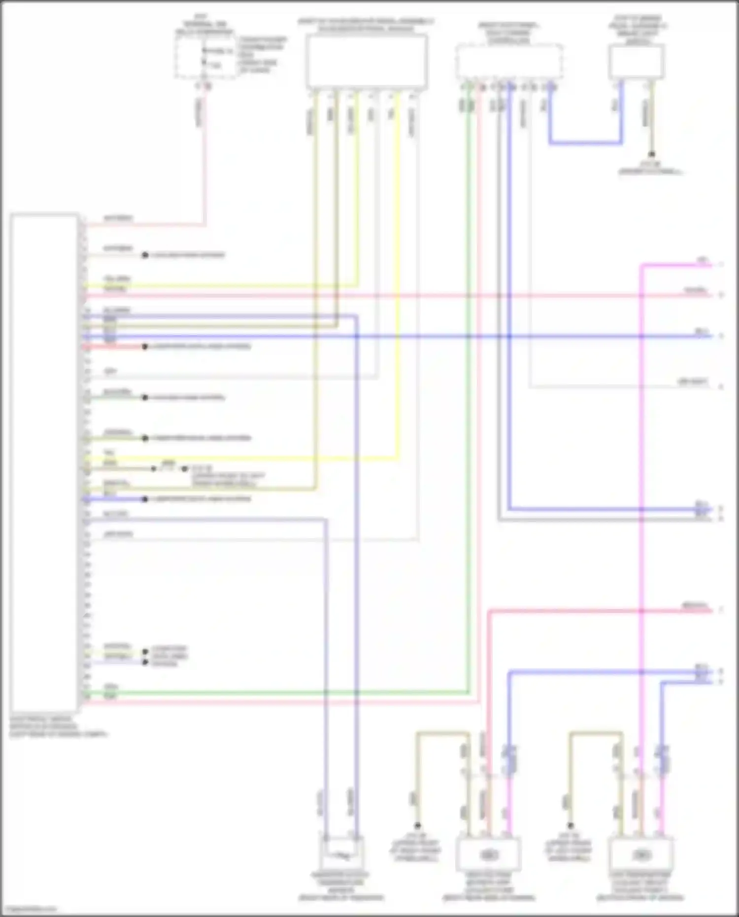 Wiring diagram yel for MINI John Cooper Works III facelift 2 (2021-2024) (104 of 107)