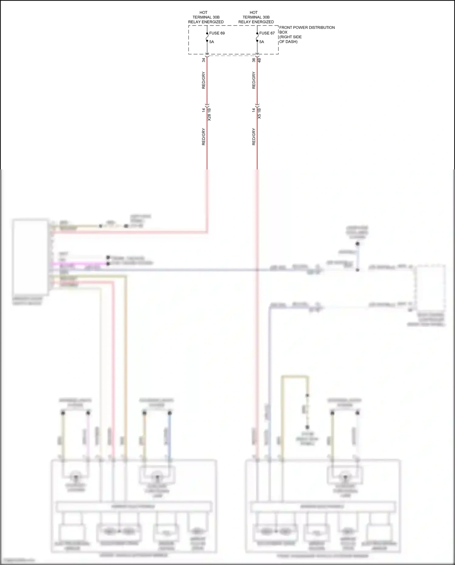 Wiring diagram adjustment drive for MINI John Cooper Works III facelift (2018-2021) (2 of 3)
