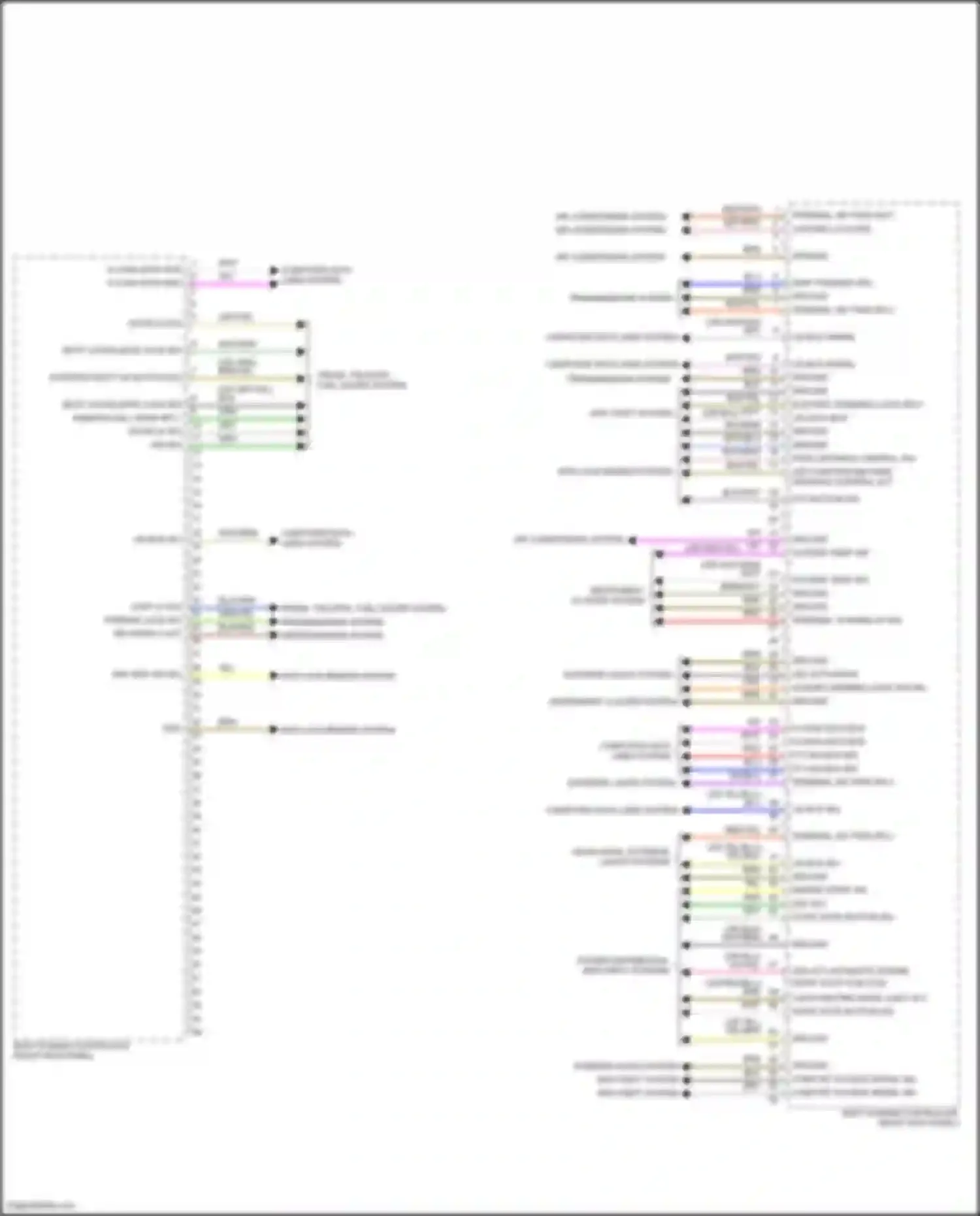 Wiring diagram led act automatic engine start stop function for MINI John Cooper Works III facelift (2018-2021)