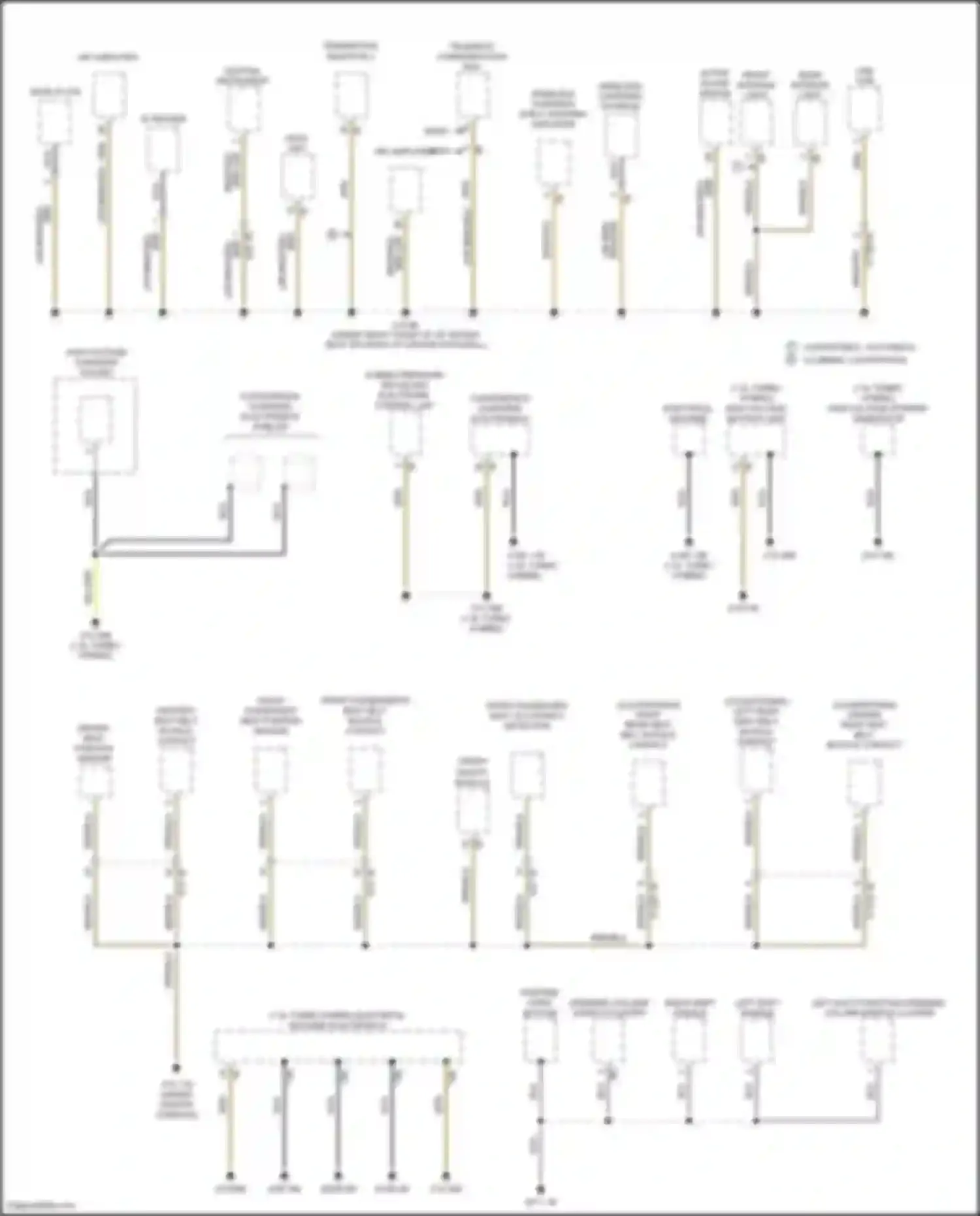 Wiring diagram left multi-function steering column switch cluster for MINI John Cooper Works III facelift (2018-2021)