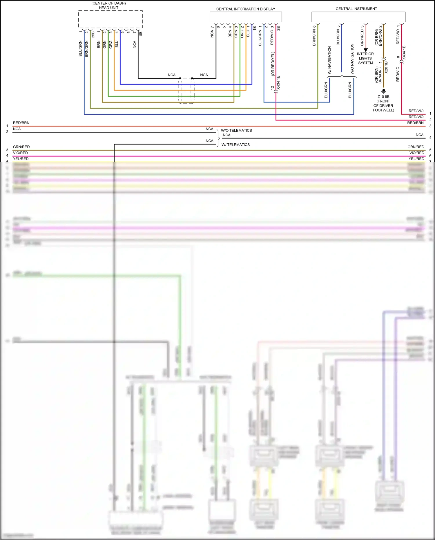 Wiring diagram blk/red for MINI John Cooper Works III facelift (2018-2021) (14 of 39)