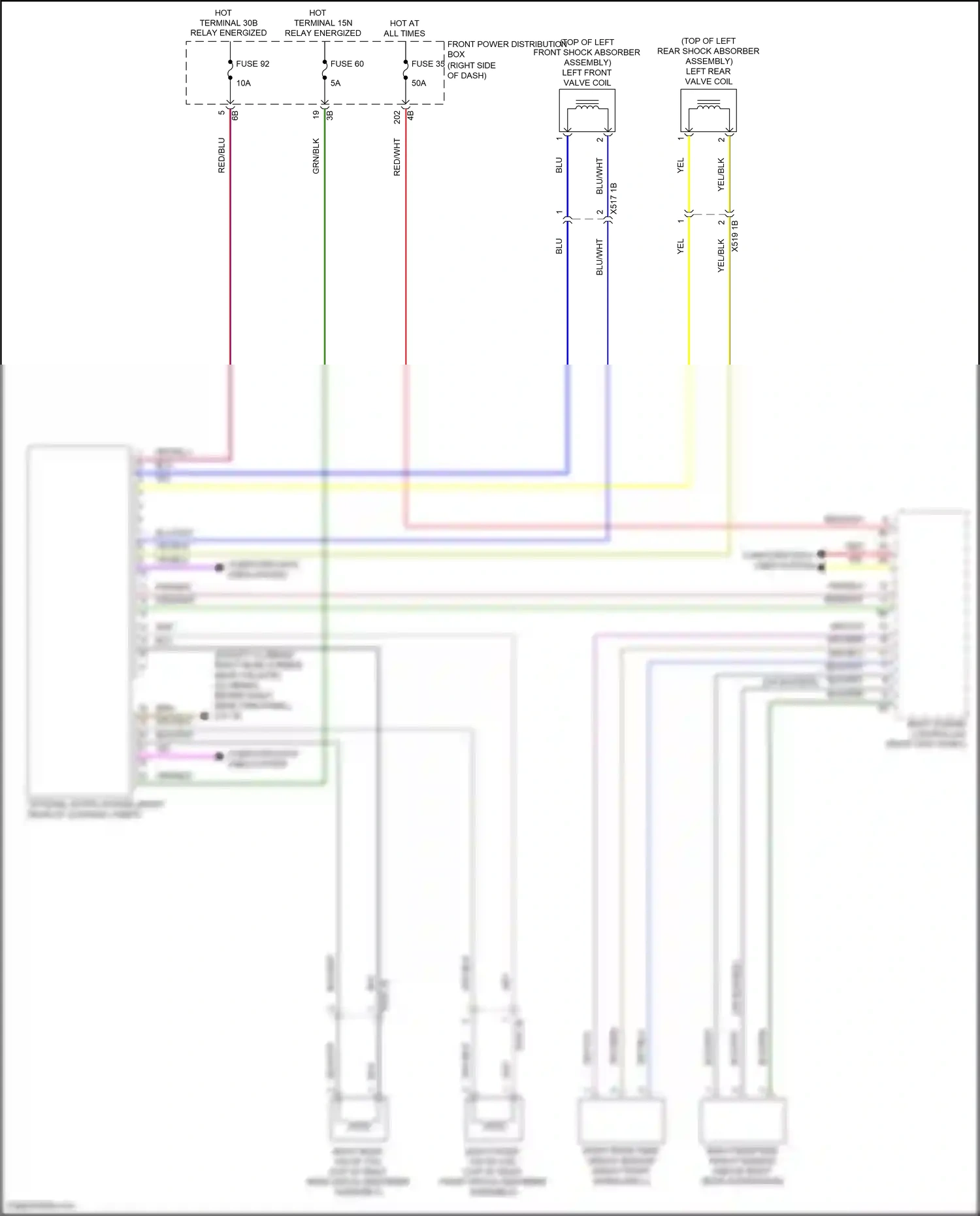 Wiring diagram blu for MINI John Cooper Works III facelift (2018-2021) (58 of 88)