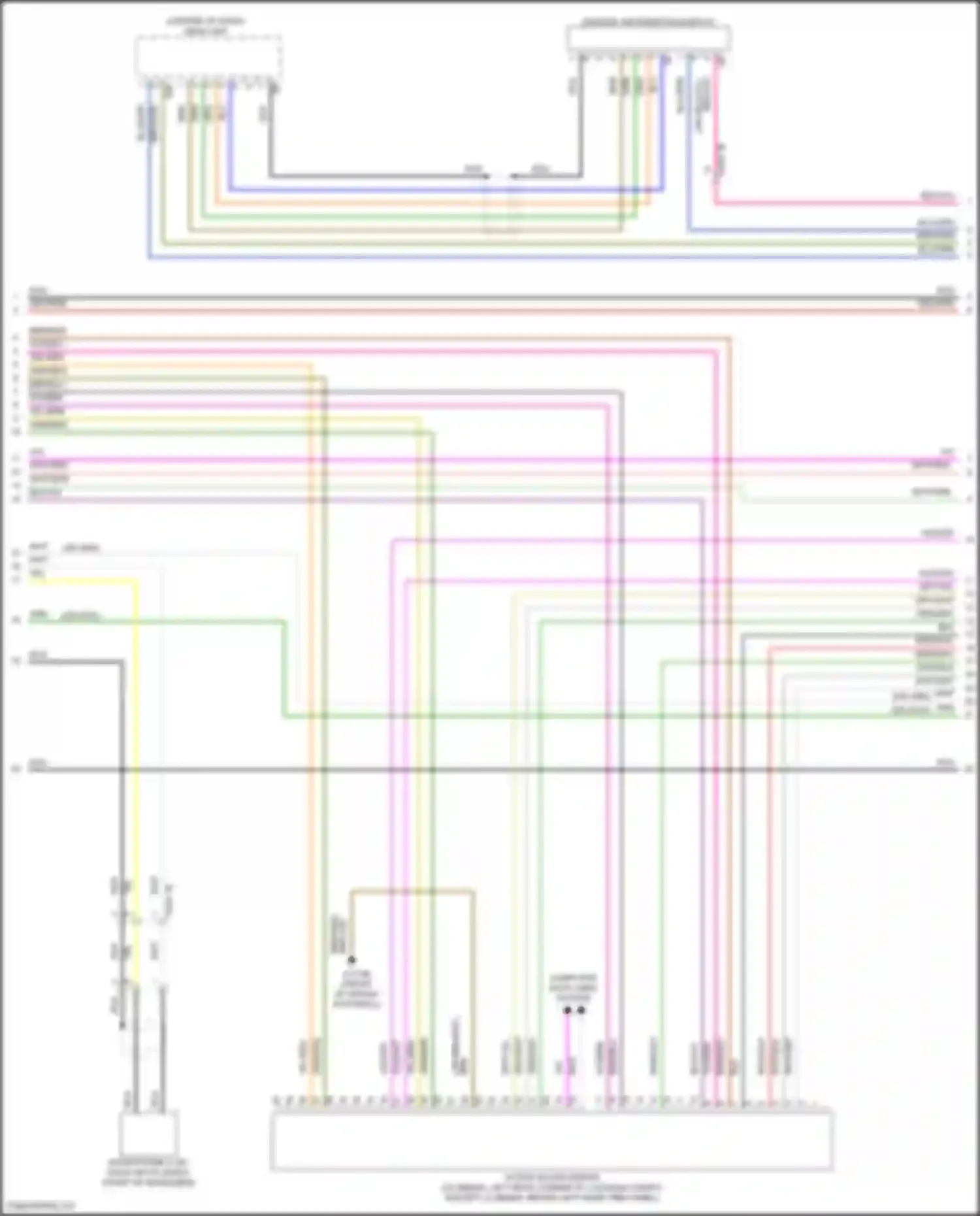 Wiring diagram active sound design for MINI John Cooper Works III facelift (2018-2021)