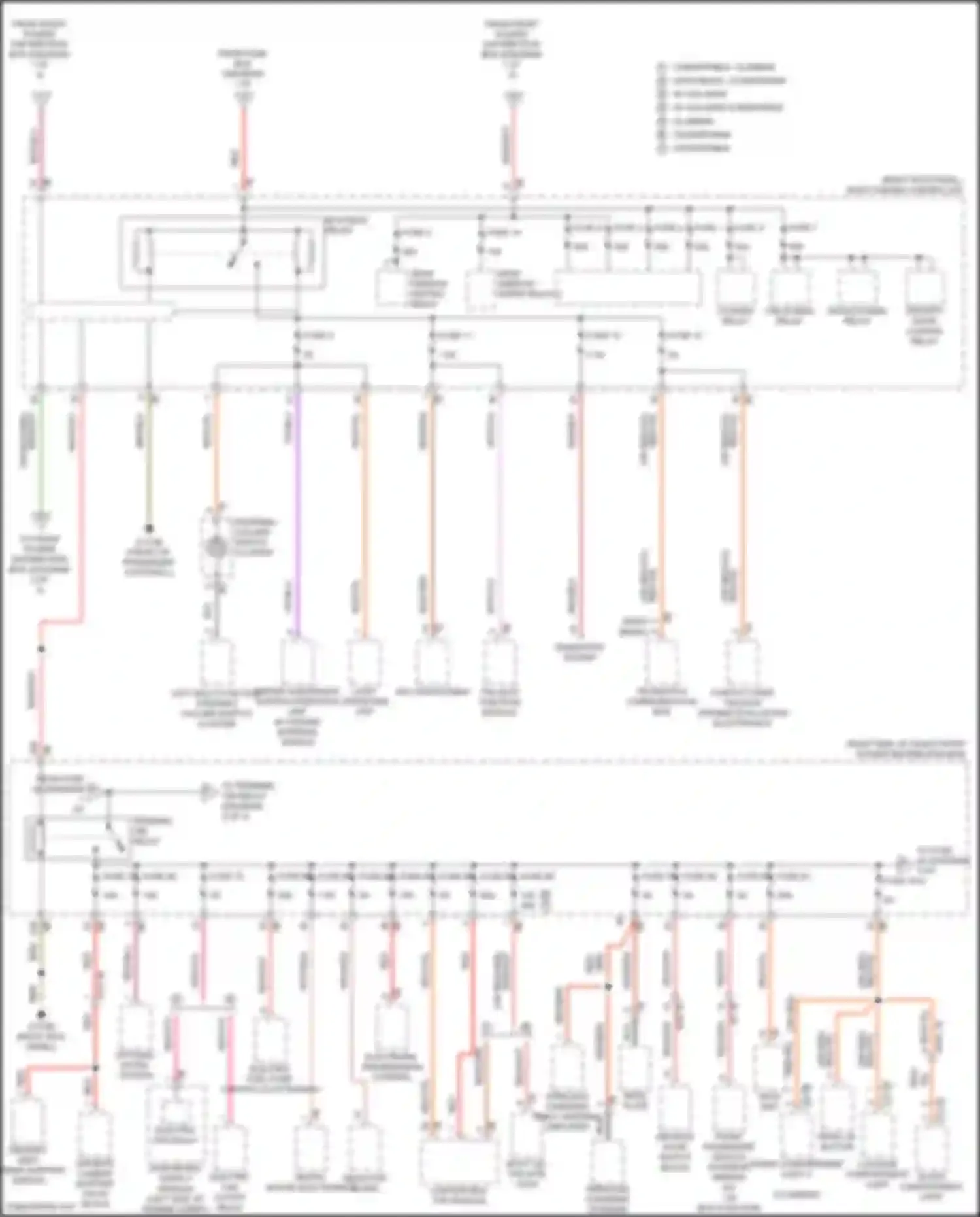 Wiring diagram left multi-function steering column switch cluster for MINI John Cooper Works III facelift (2018-2021)