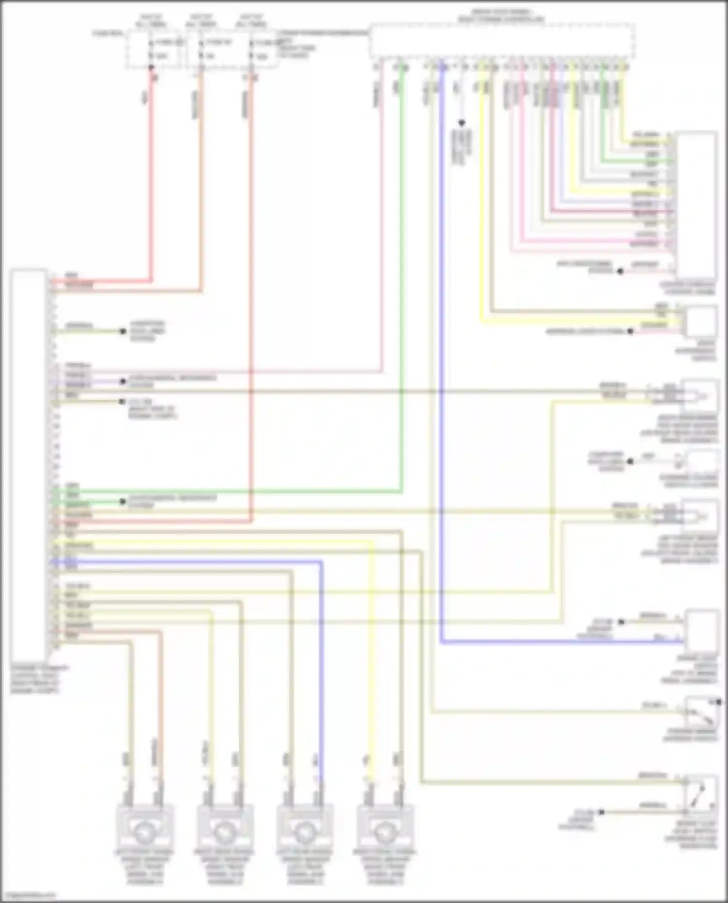 Wiring diagram steering column switch cluster for MINI John Cooper Works III facelift (2018-2021)