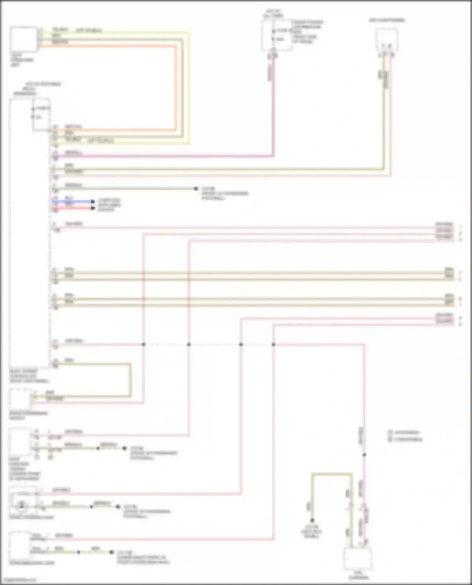 Wiring diagram light operating unit for MINI John Cooper Works III facelift (2018-2021)