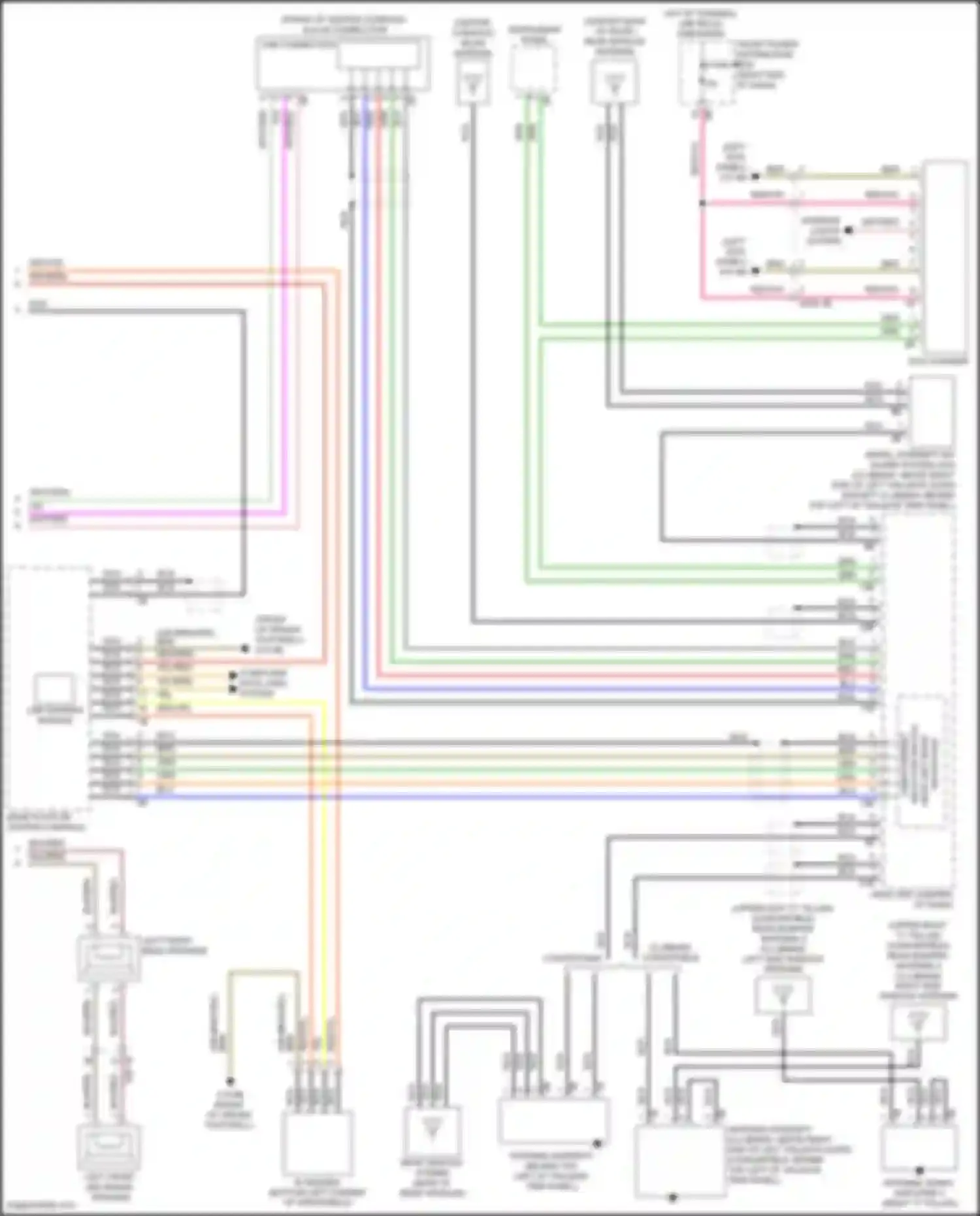 Wiring diagram usb connection for MINI John Cooper Works III facelift (2018-2021)
