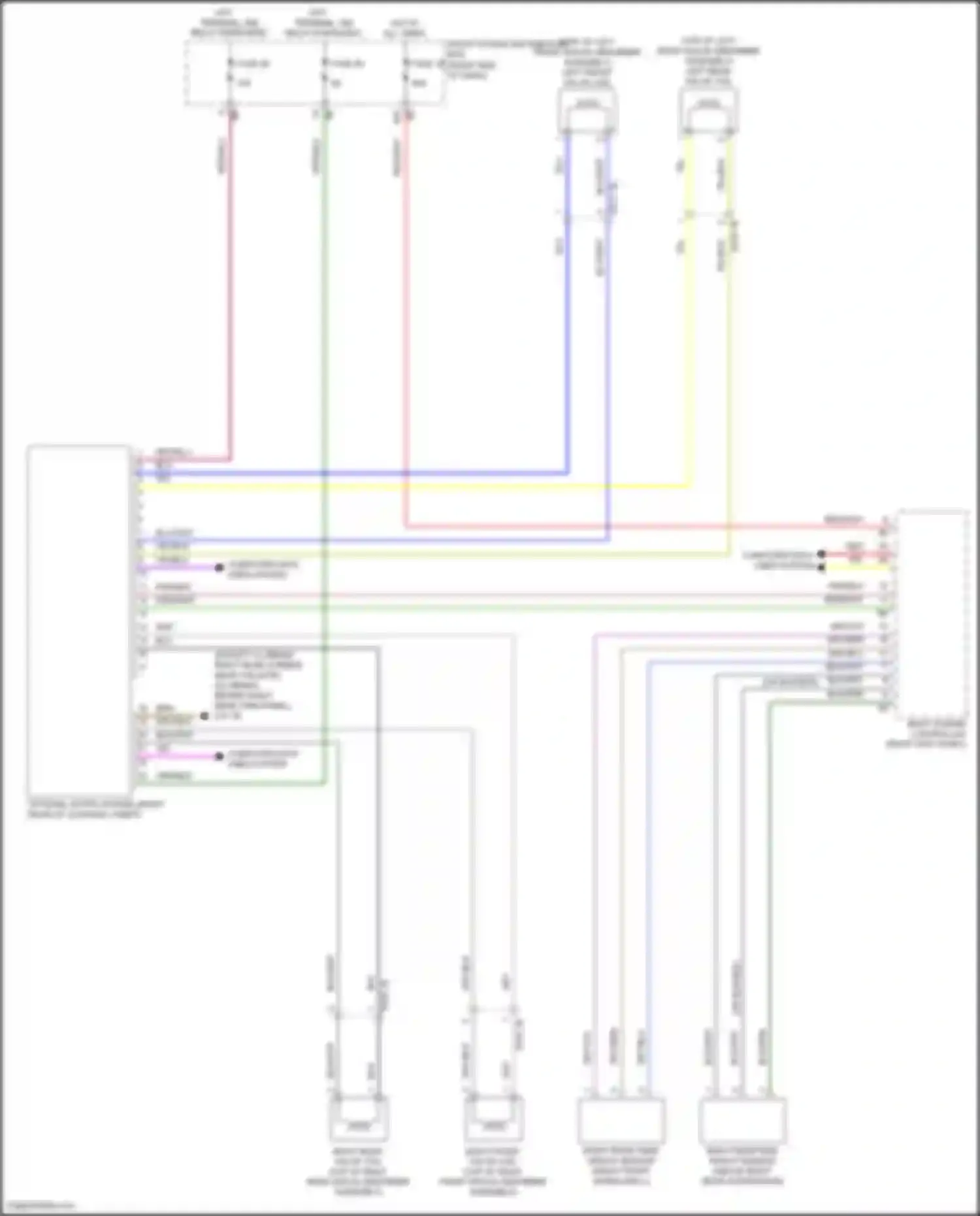 Wiring diagram left front valve coil for MINI John Cooper Works III facelift (2018-2021) (1 of 1)