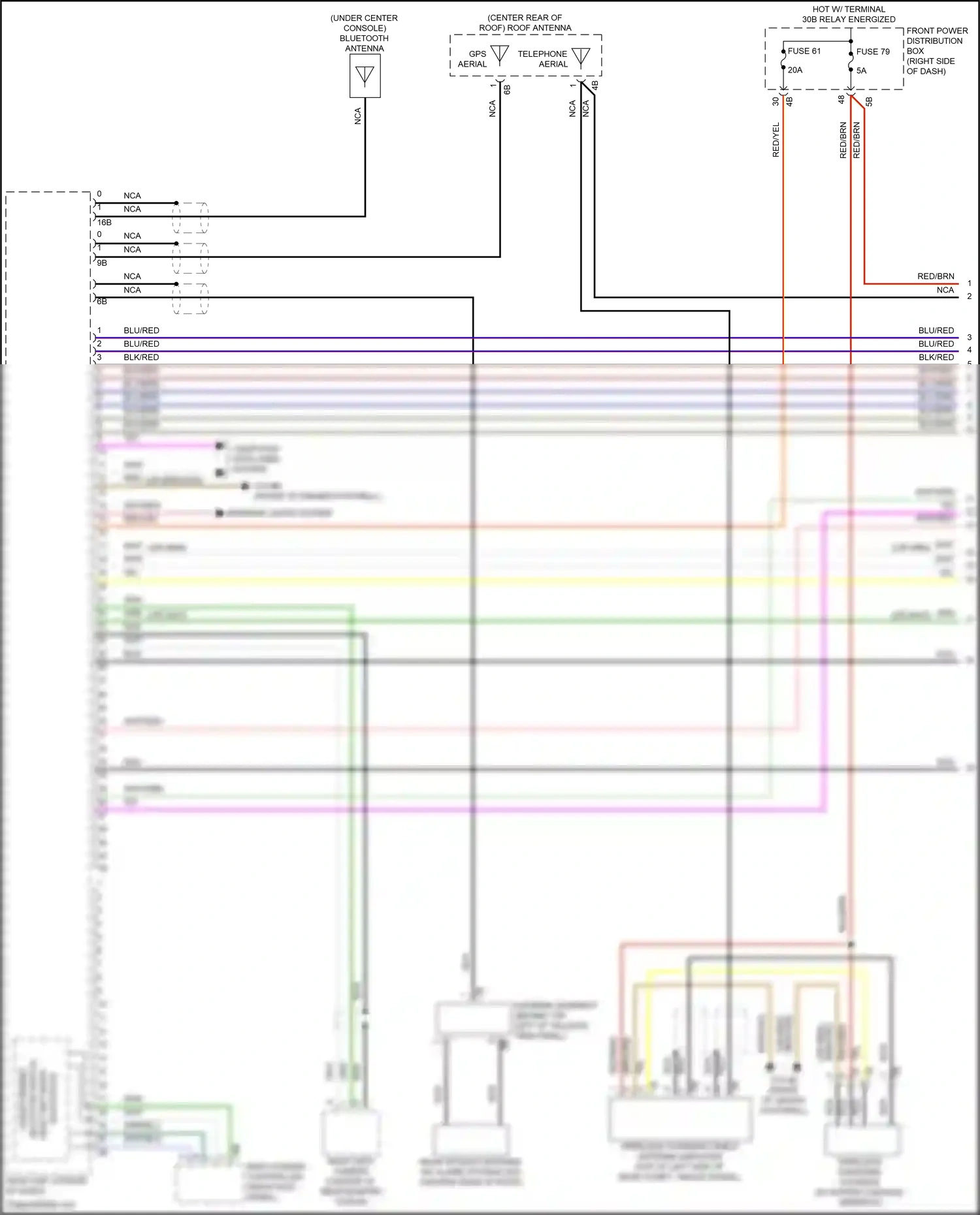 Wiring diagram nca for MINI John Cooper Works III facelift (2018-2021) (24 of 85)