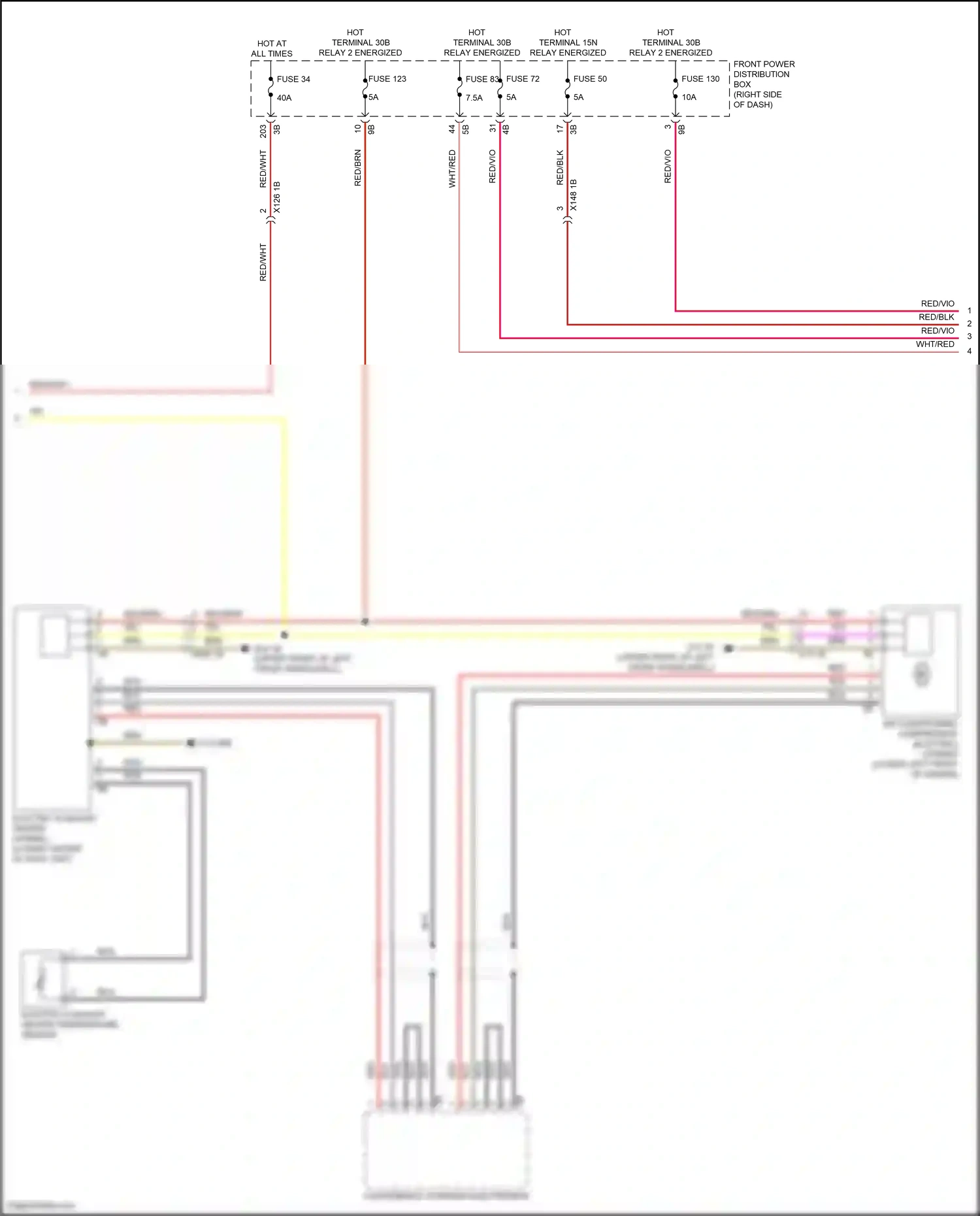 Wiring diagram nca for MINI John Cooper Works III facelift (2018-2021) (2 of 85)