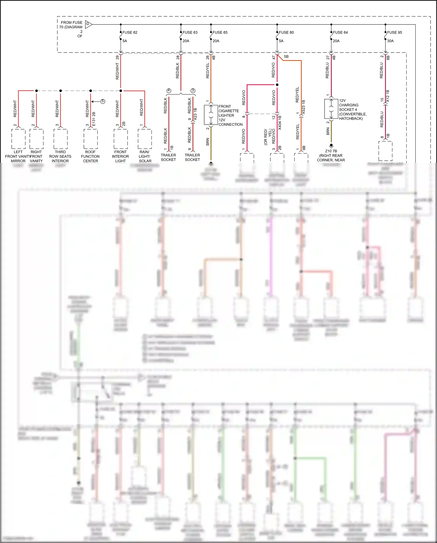 Wiring diagram optional extra system for MINI John Cooper Works III facelift (2018-2021) (3 of 3)
